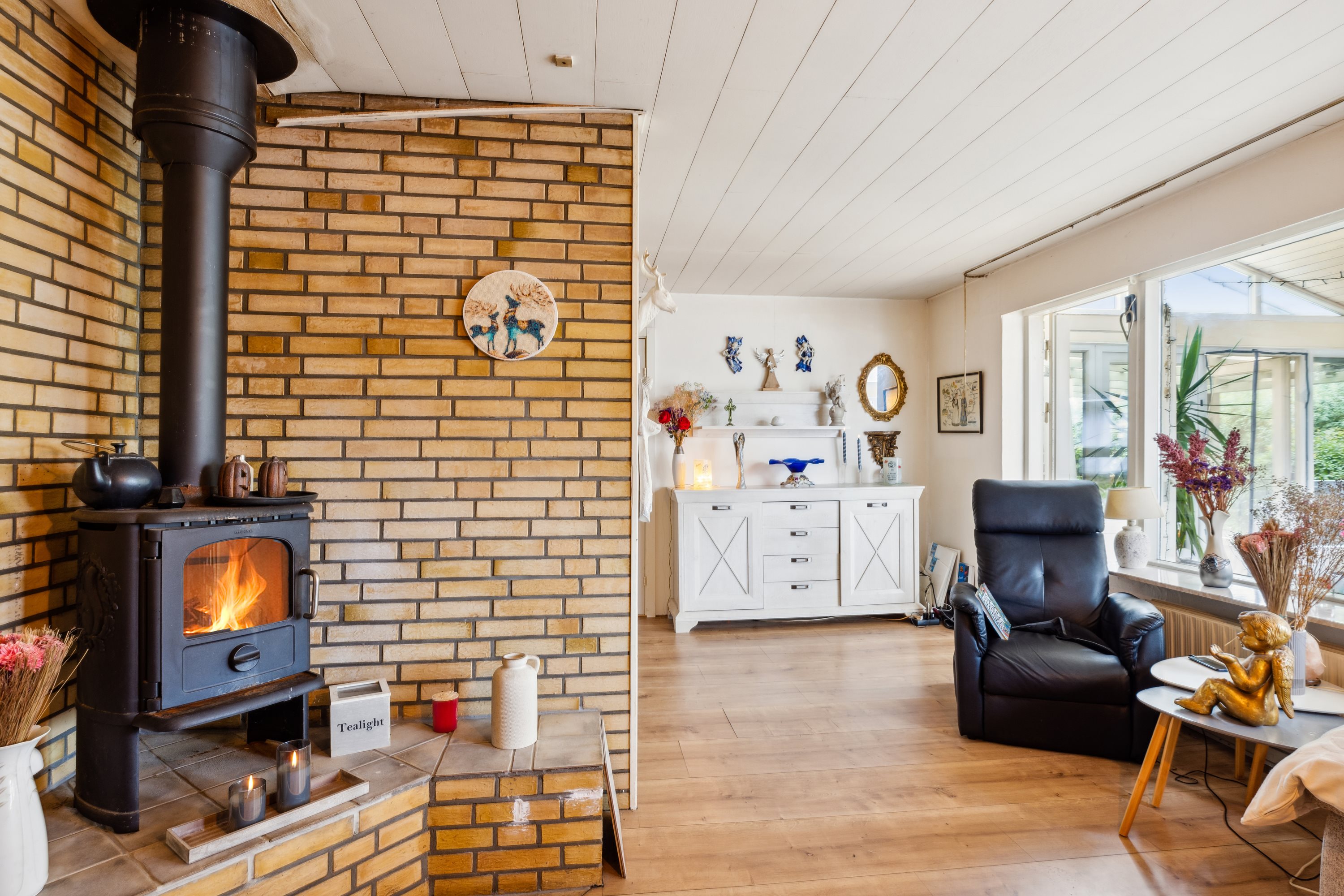 Fremhævet stue billede i fuldskærmstilstand. Billede af Hjørnet 10, Mjels, 6430 Nordborg