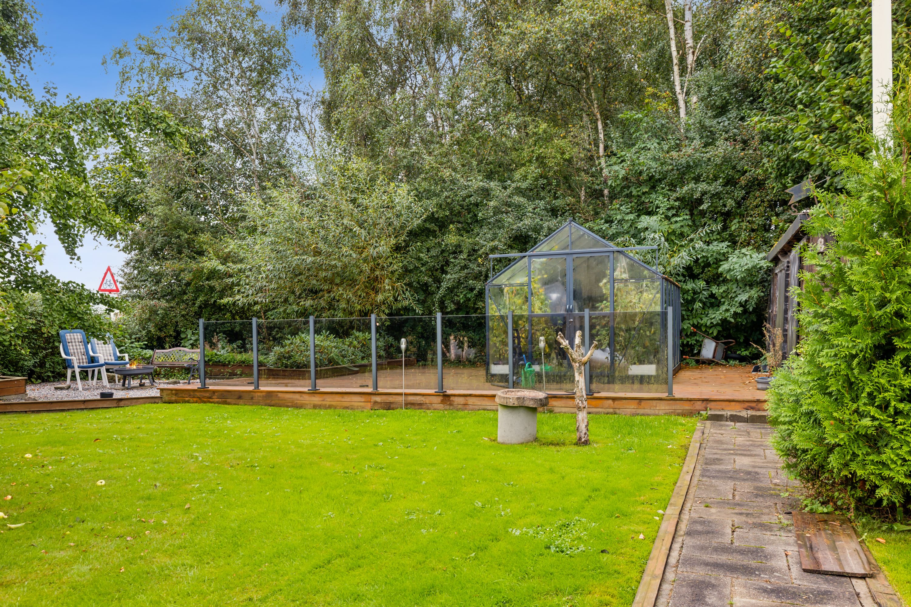 Fremhævet have billede i fuldskærmstilstand. Billede af Hjørnet 10, Mjels, 6430 Nordborg