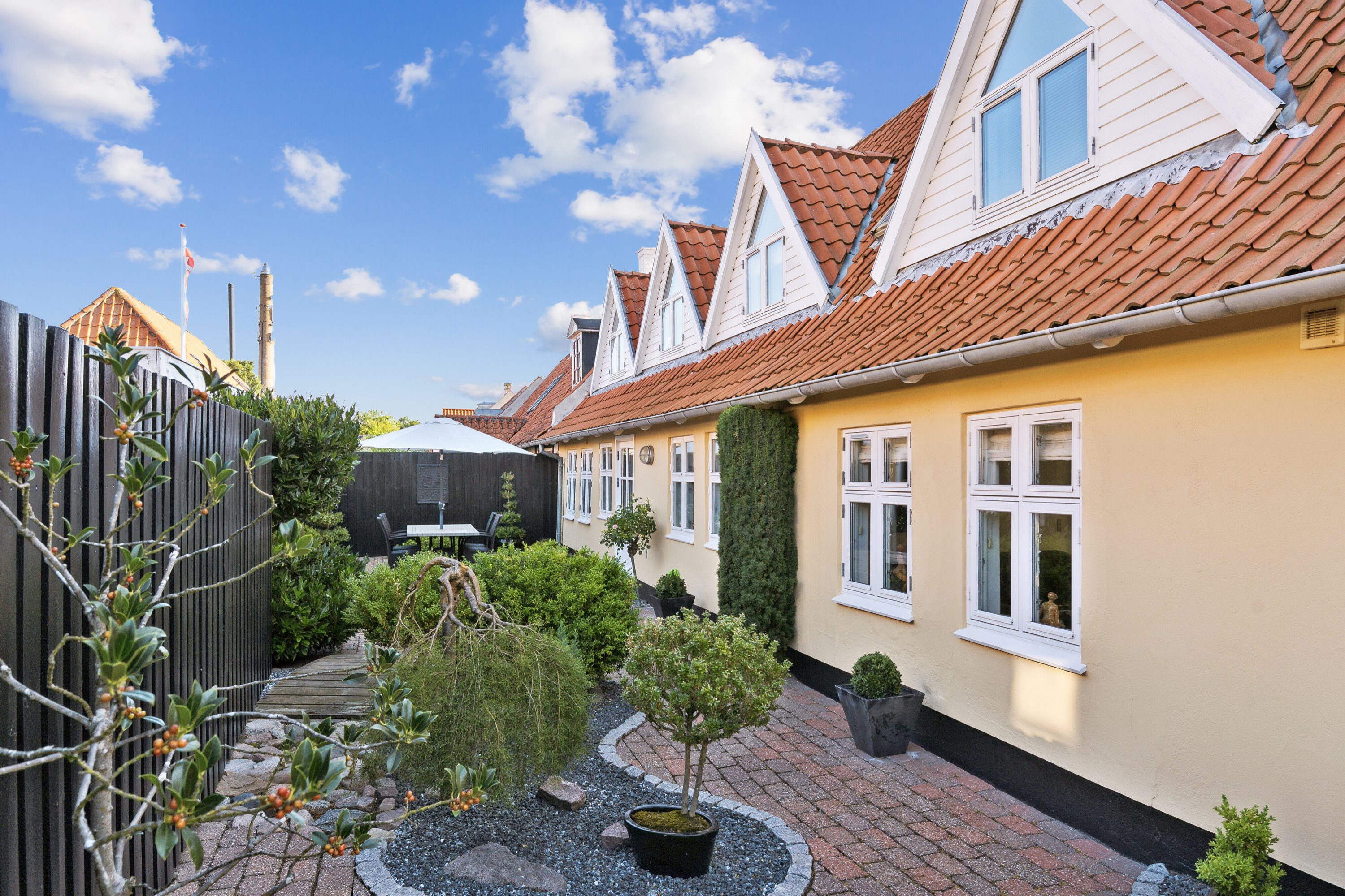 Fremhævet baghave billede i fuldskærmstilstand. Billede af Langegade 89, 5300 Kerteminde