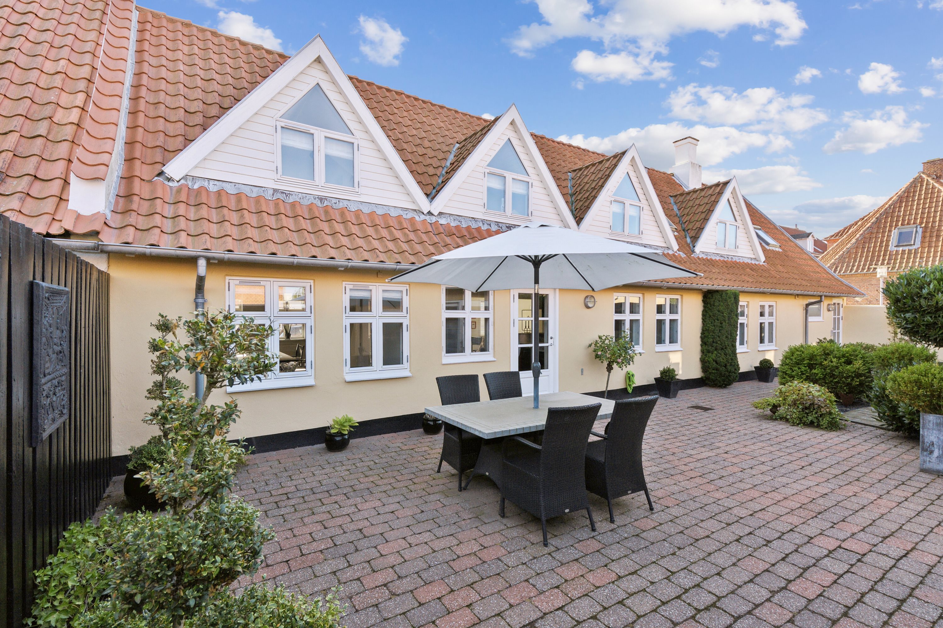 Fremhævet terrasse billede i fuldskærmstilstand. Billede af Langegade 89, 5300 Kerteminde