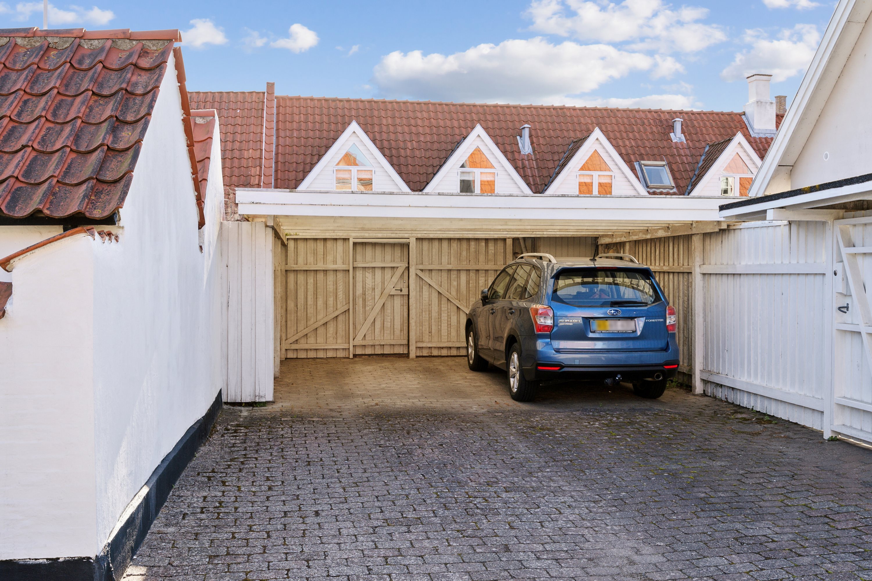 Fremhævet carport billede i fuldskærmstilstand. Billede af Langegade 89, 5300 Kerteminde