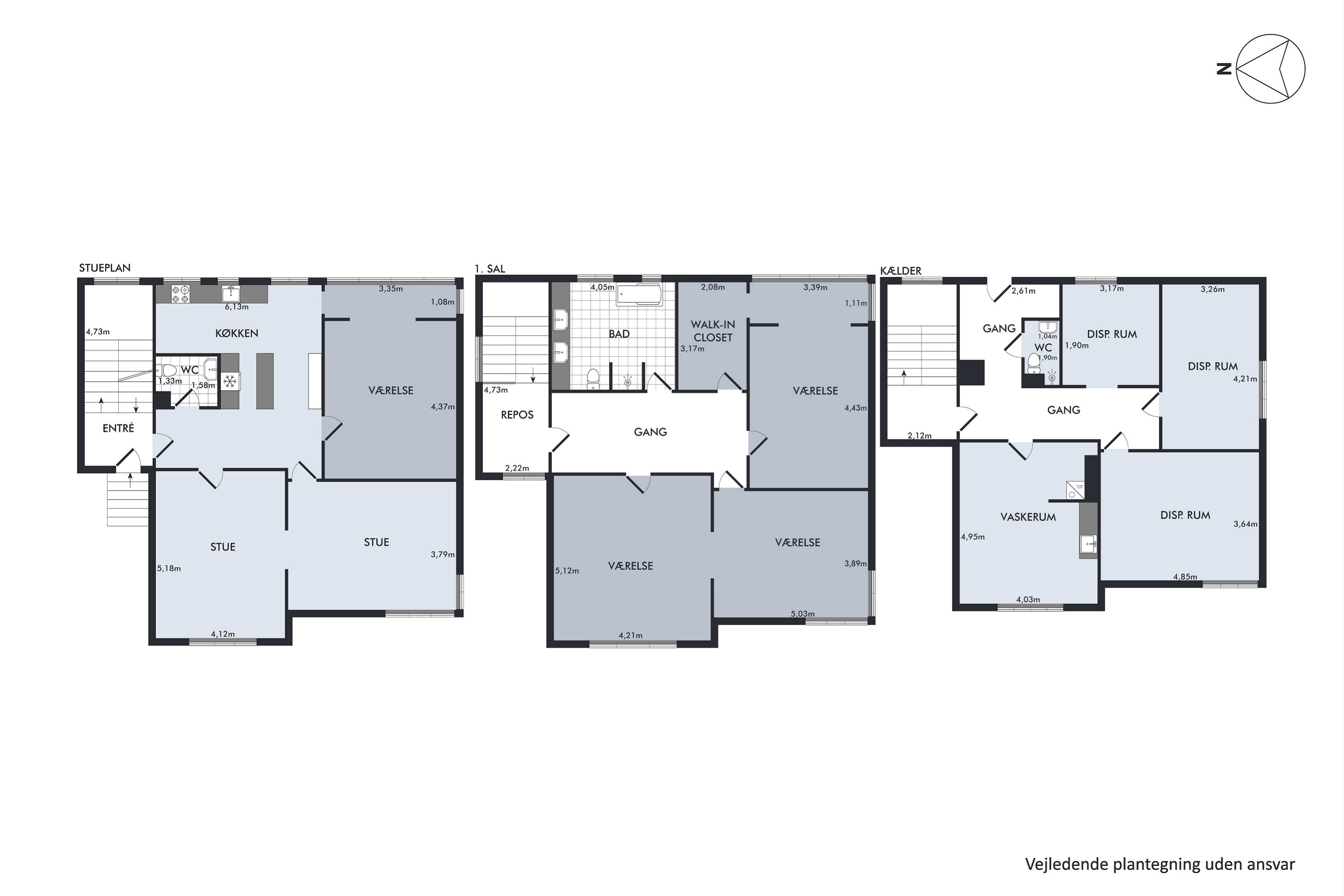 Plantegninger billede af Fladbrovej 17, 8920 Randers NV