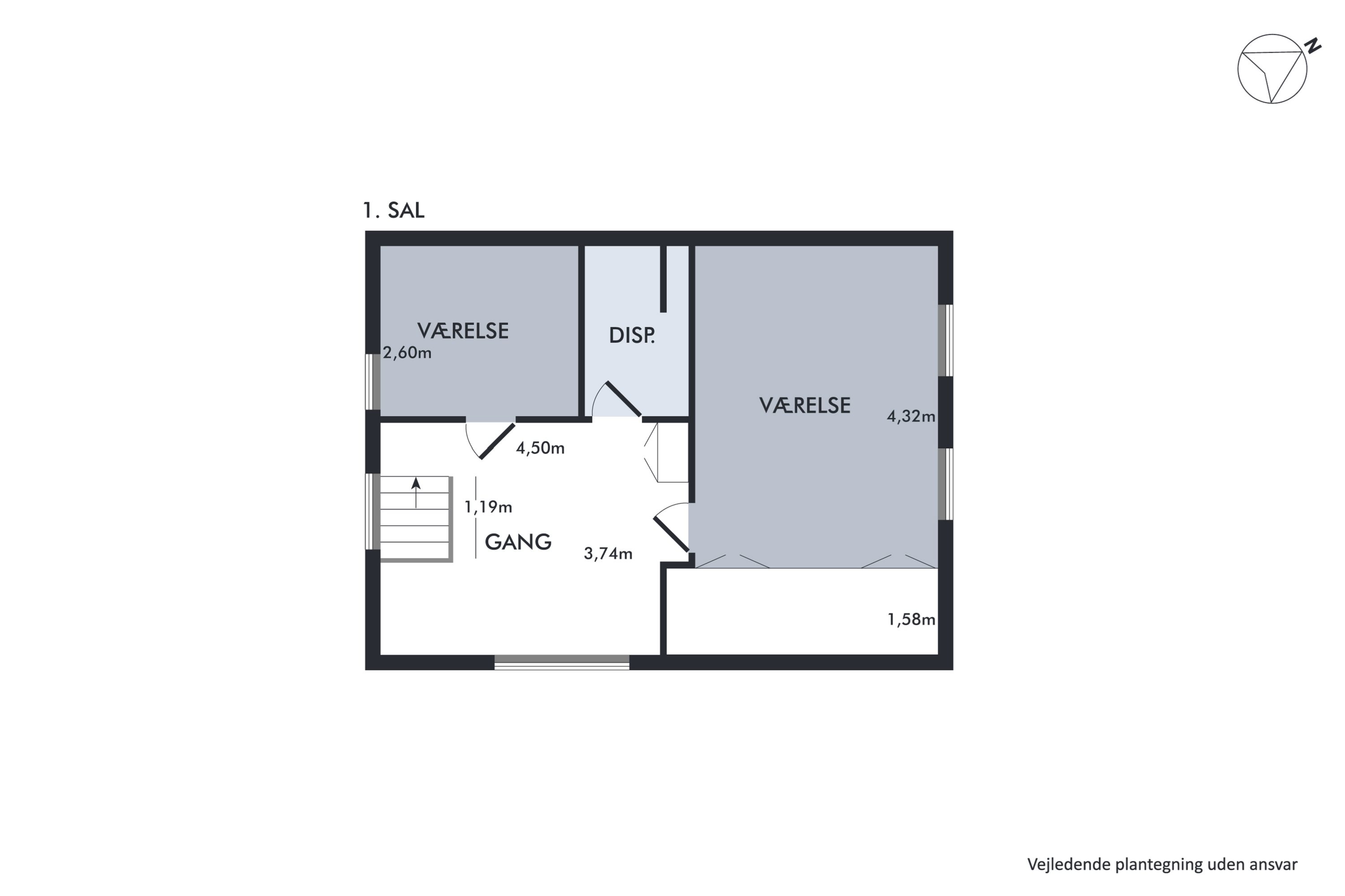 Plantegninger billede af Vestergade 25, 6771 Gredstedbro