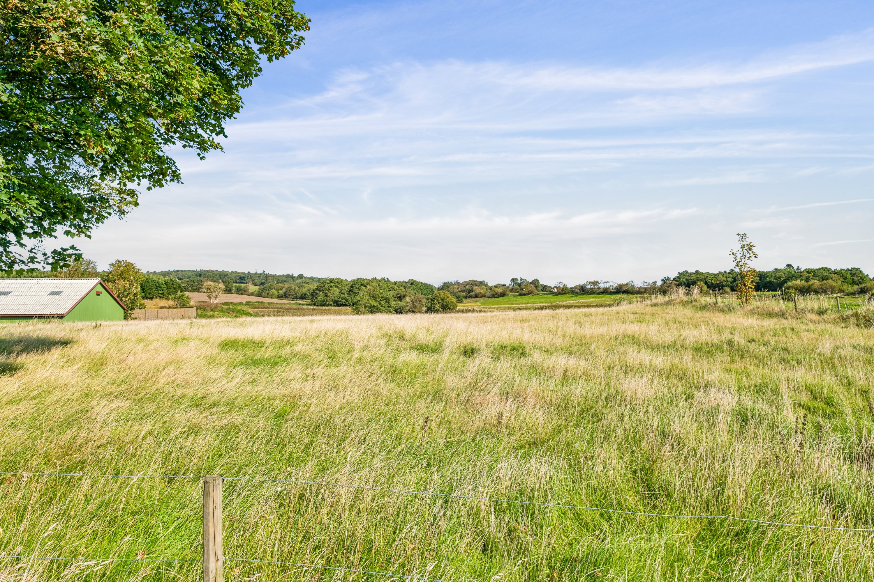 Miniaturebillede 1: udsigt. Billede af Sandvej 1, Vokslev, 9240 Nibe