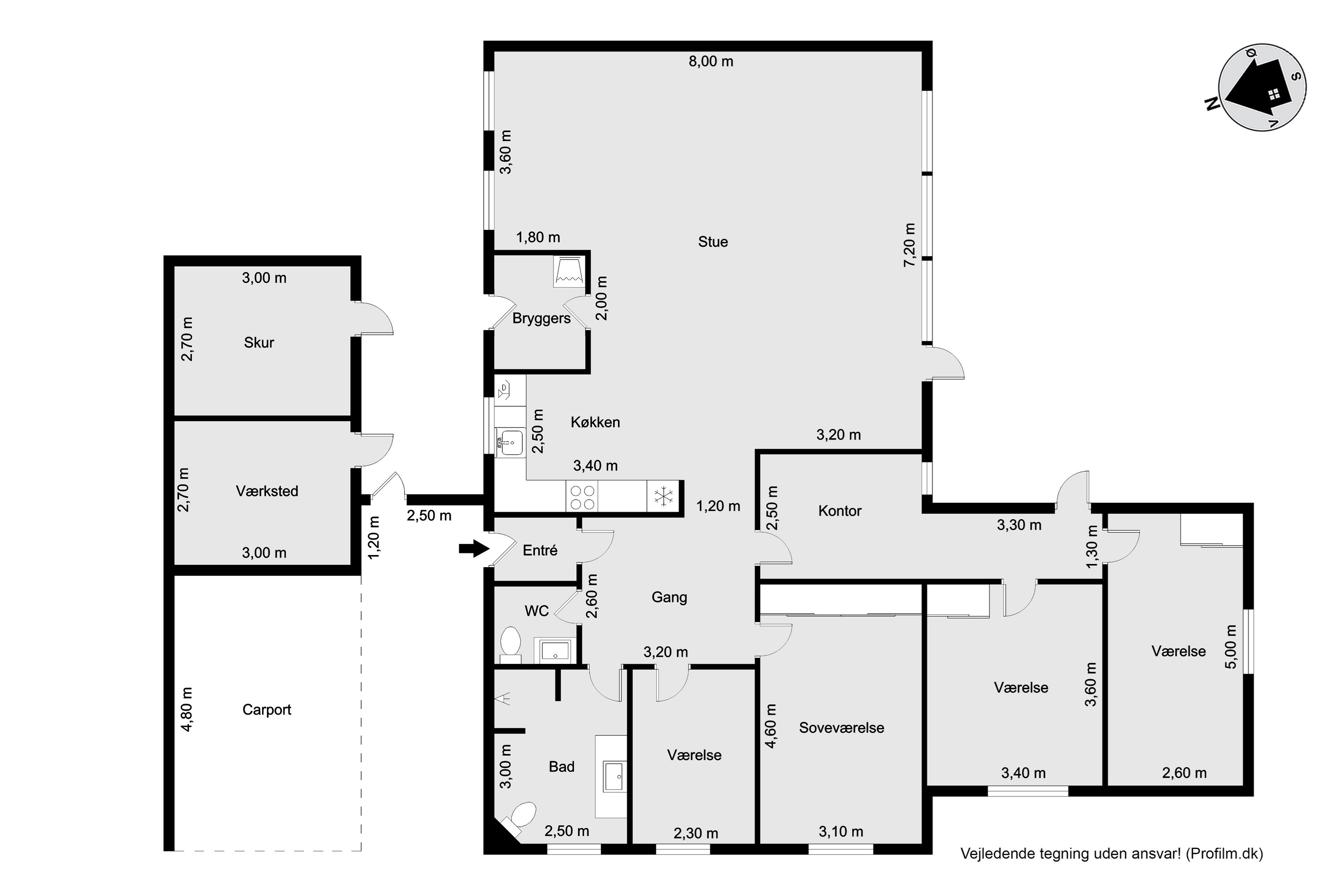 Plantegninger billede af Vald Poulsens Vej 5, 7500 Holstebro
