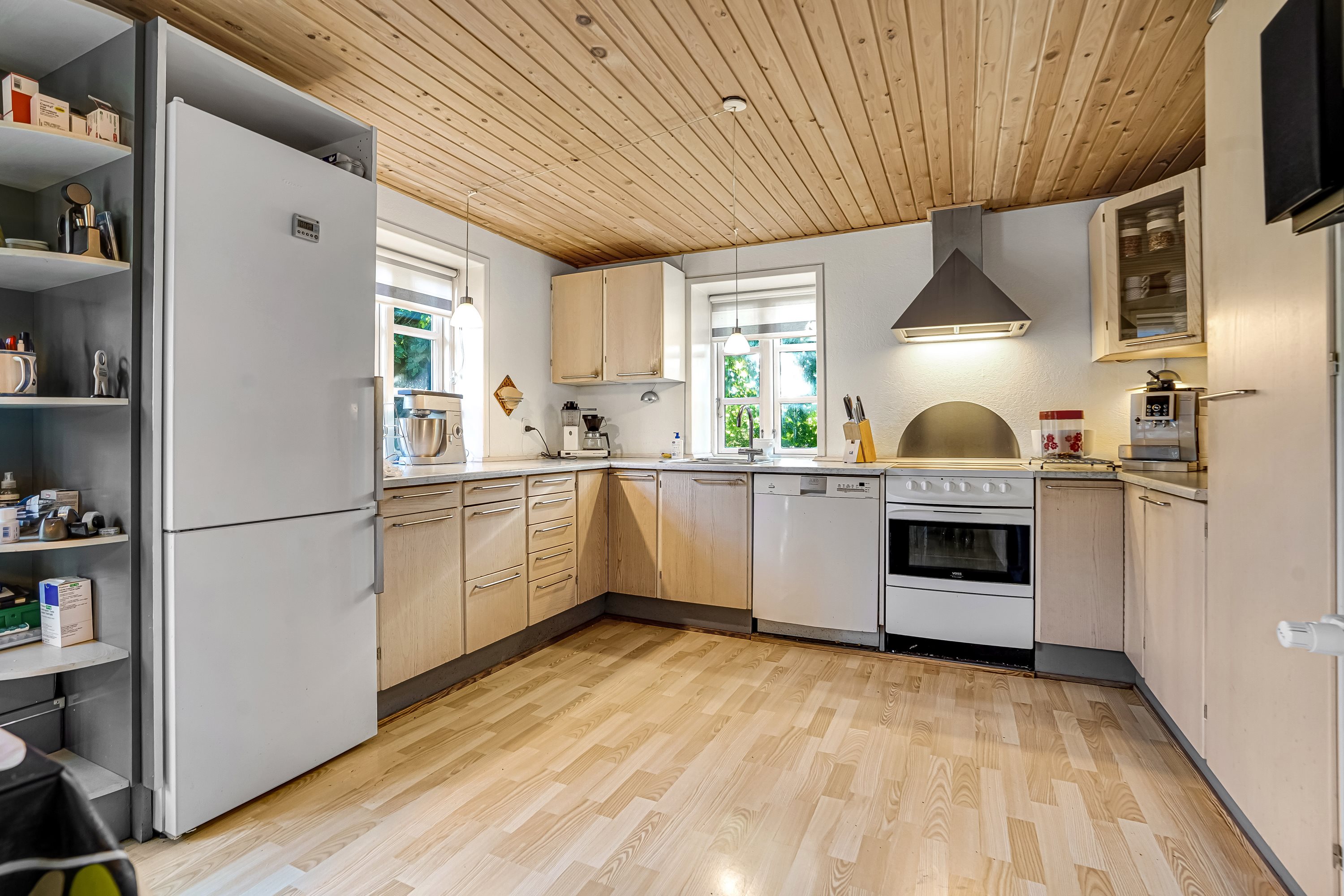 Fremhævet køkken billede i fuldskærmstilstand. Billede af Raskvej 50, 8763 Rask Mølle