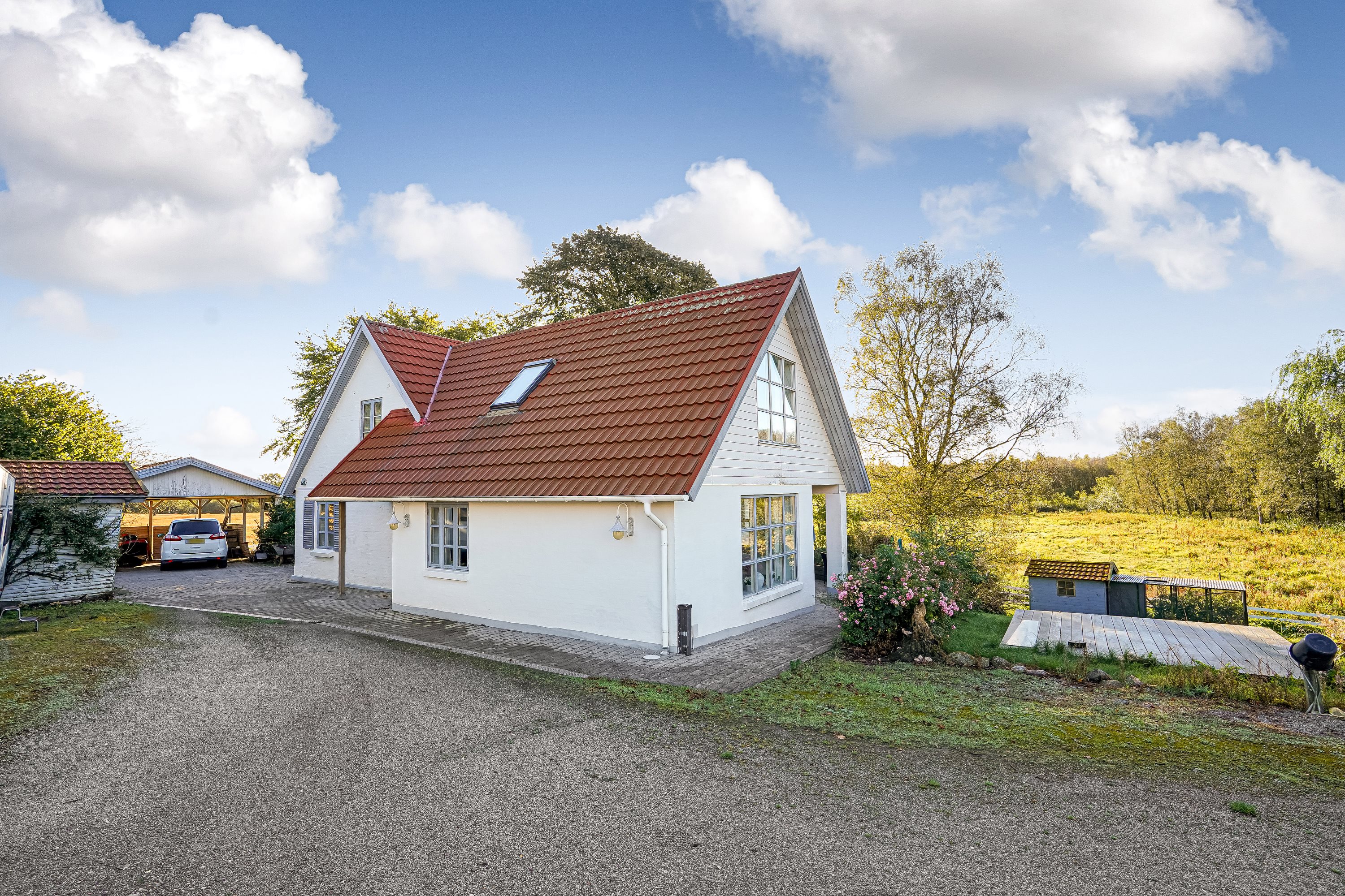 Fremhævet ejendommen billede i fuldskærmstilstand. Billede af Raskvej 50, 8763 Rask Mølle