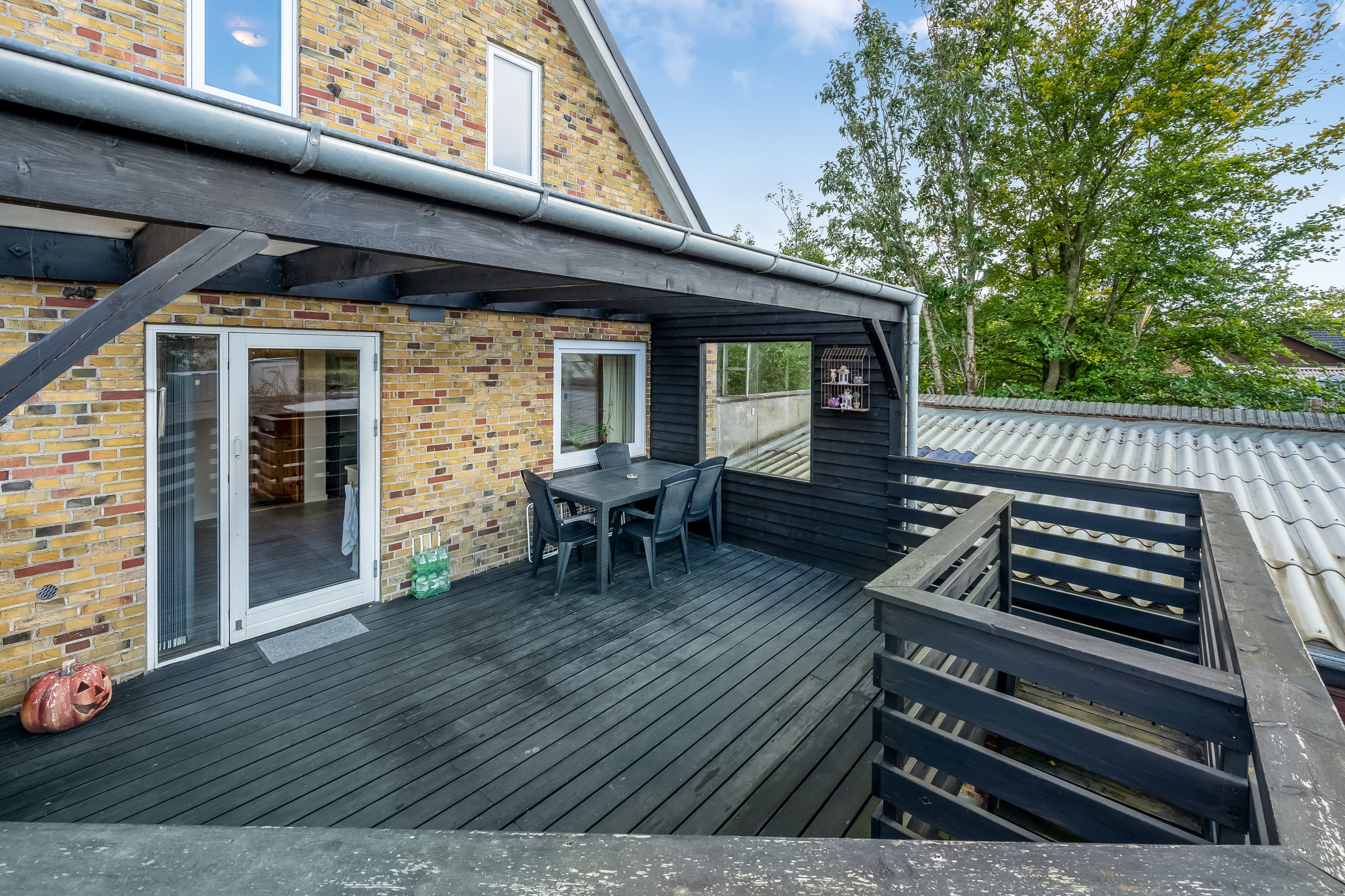 Fremhævet terrasse billede i fuldskærmstilstand. Billede af Finderupvej 18, Herborg, 6920 Videbæk