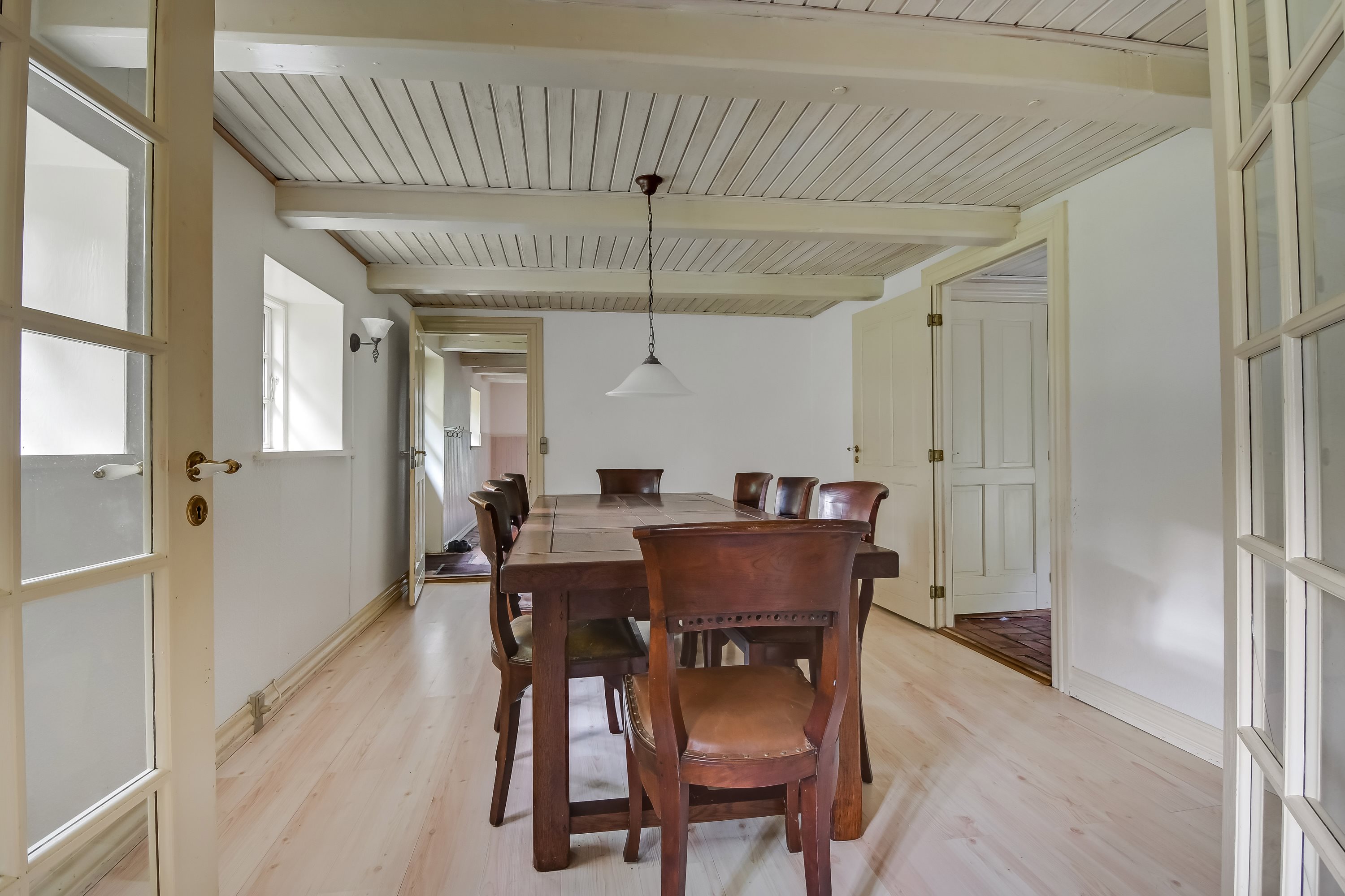 Fremhævet stue billede i fuldskærmstilstand. Billede af Klosterhedevej 10, Gudum, 7620 Lemvig