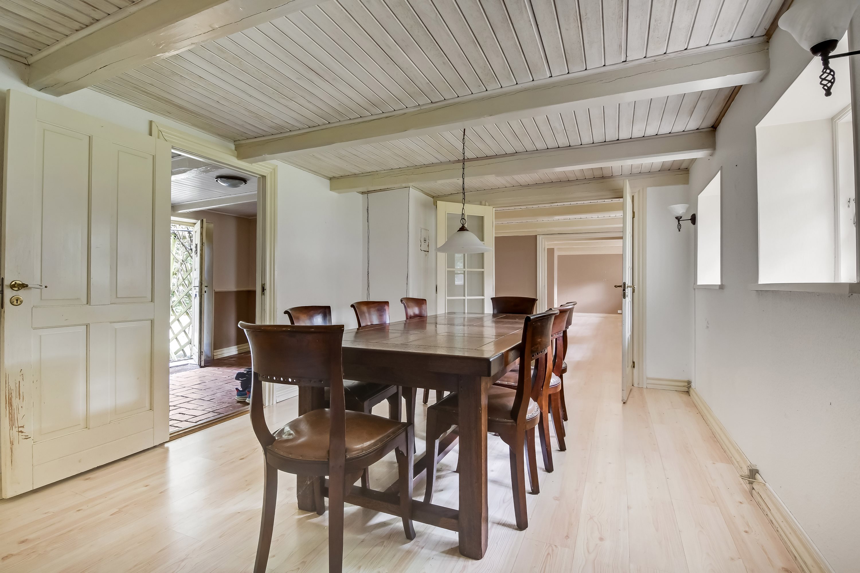 Fremhævet stue billede i fuldskærmstilstand. Billede af Klosterhedevej 10, Gudum, 7620 Lemvig