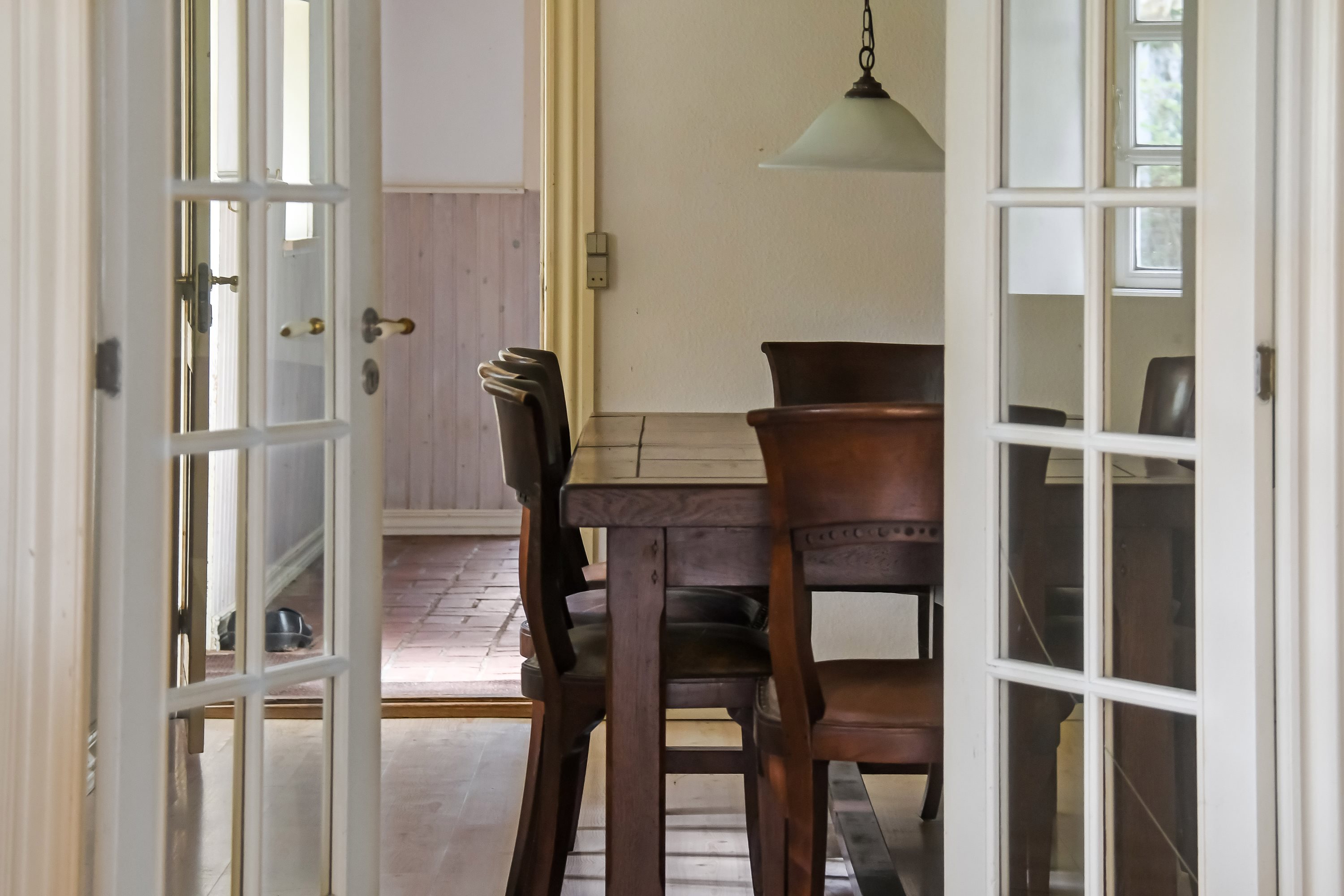 Fremhævet stue billede i fuldskærmstilstand. Billede af Klosterhedevej 10, Gudum, 7620 Lemvig