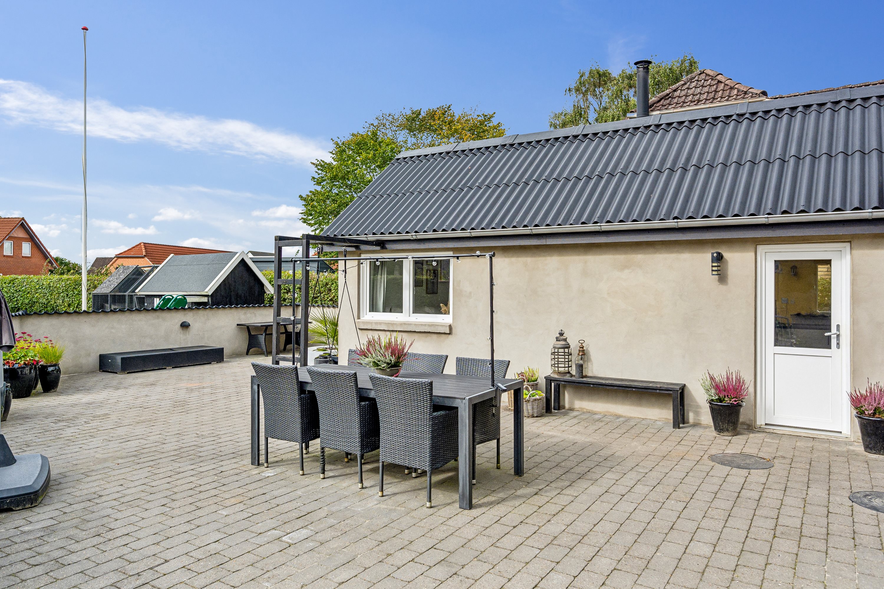 Fremhævet terrasse billede i fuldskærmstilstand. Billede af Bredgade 31, 9610 Nørager