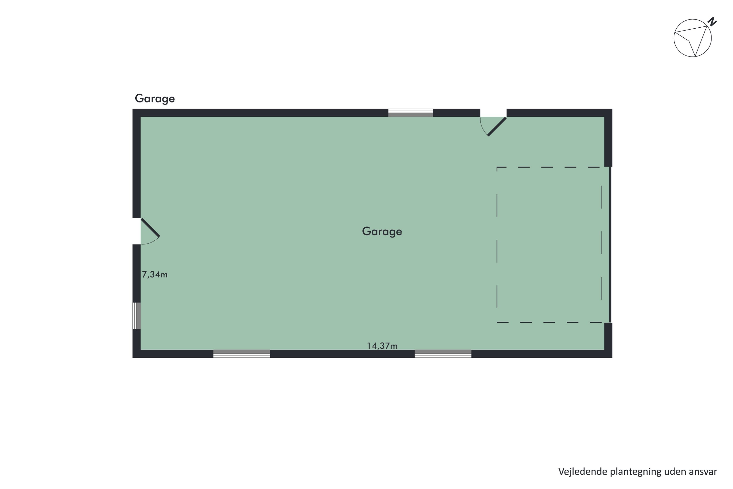 Plantegninger billede af Bredgade 31, 9610 Nørager