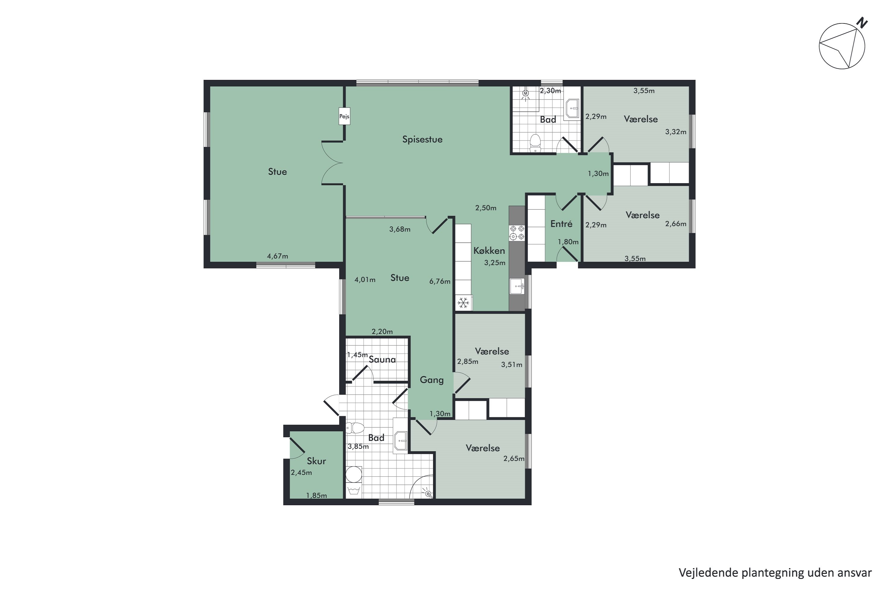 Plantegninger billede af Haslevgårde Eng 12, Als, 9560 Hadsund