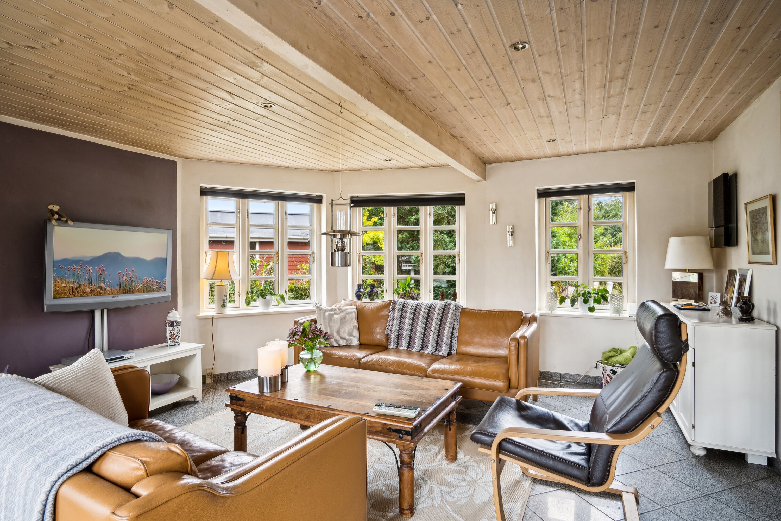 Fremhævet stue billede i fuldskærmstilstand. Billede af Svinøvej 22, 4750 Lundby