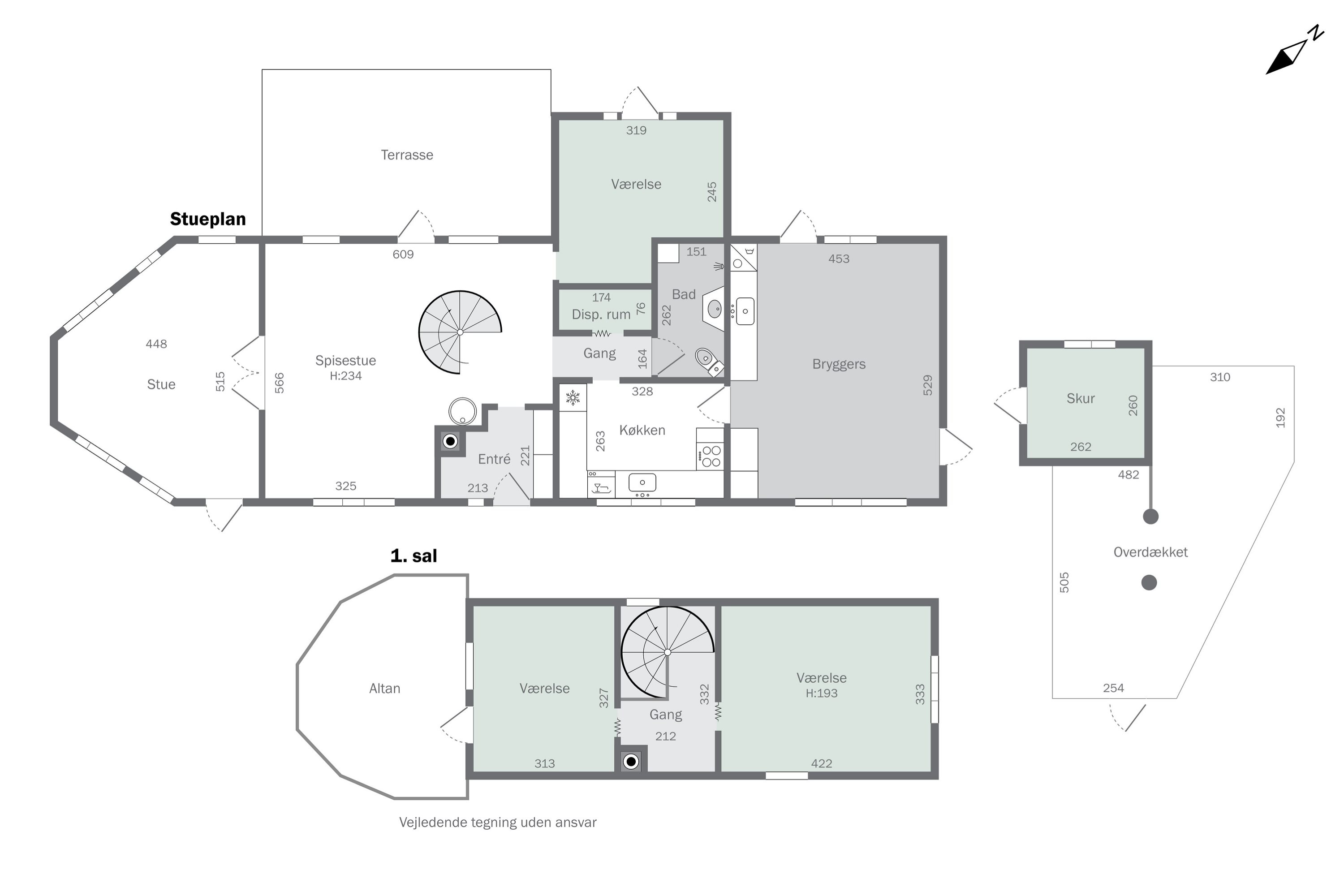 Plantegninger billede af Svinøvej 22, 4750 Lundby