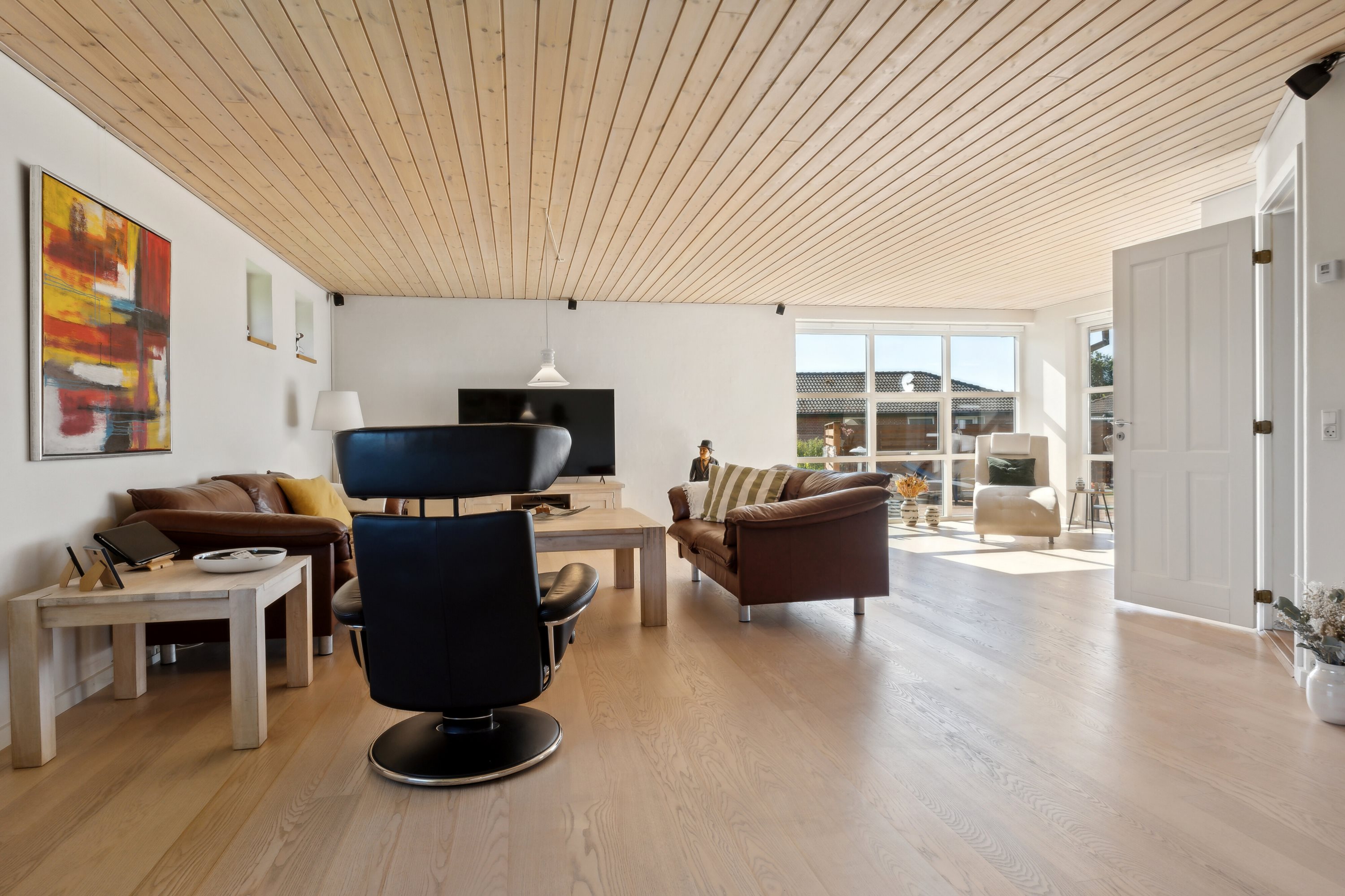 Fremhævet stue billede i fuldskærmstilstand. Billede af Nygade 5, 9870 Sindal