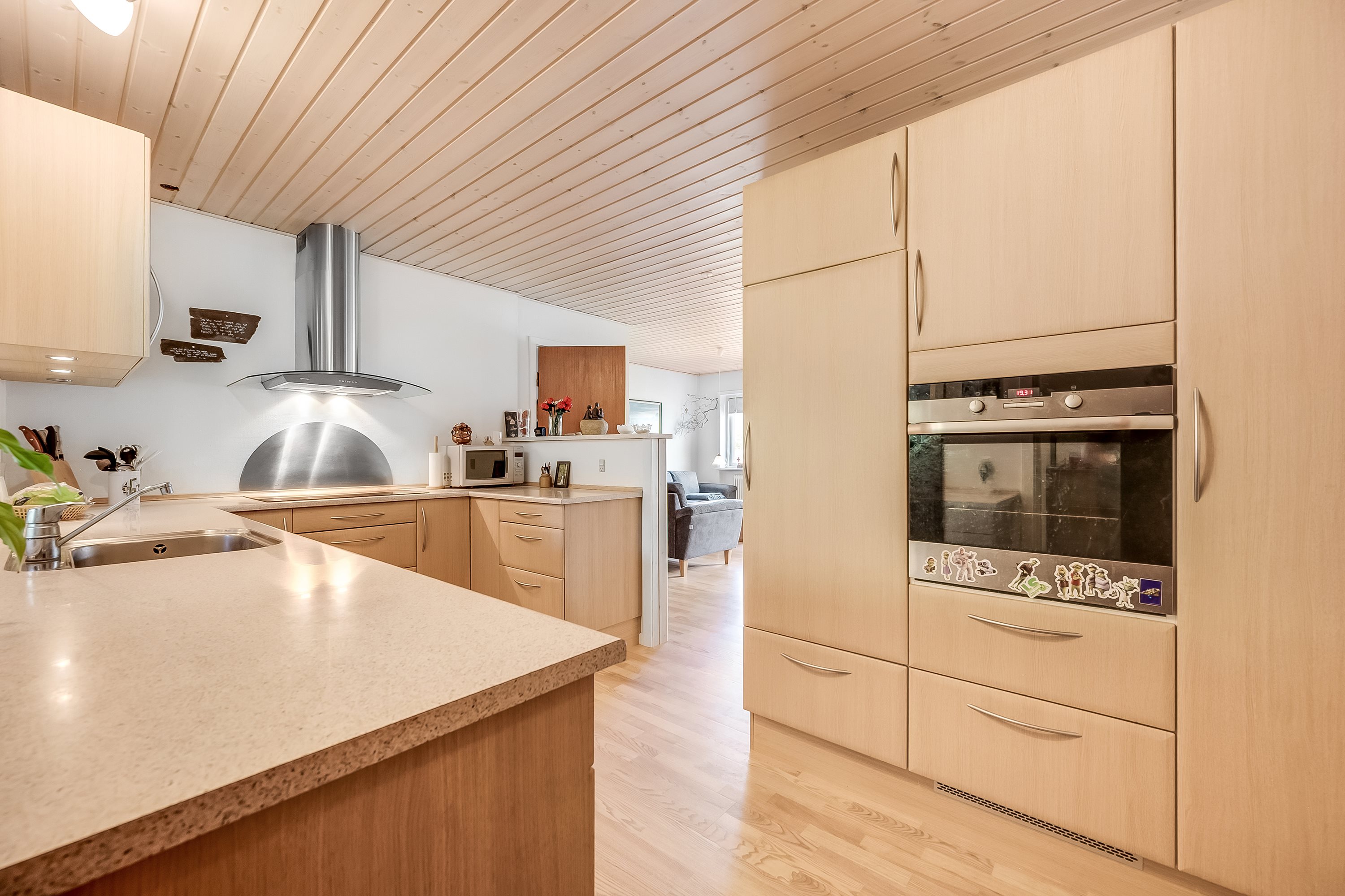 Fremhævet køkken billede i fuldskærmstilstand. Billede af Lille Fiskbækvej 12, Fiskbæk, 6920 Videbæk