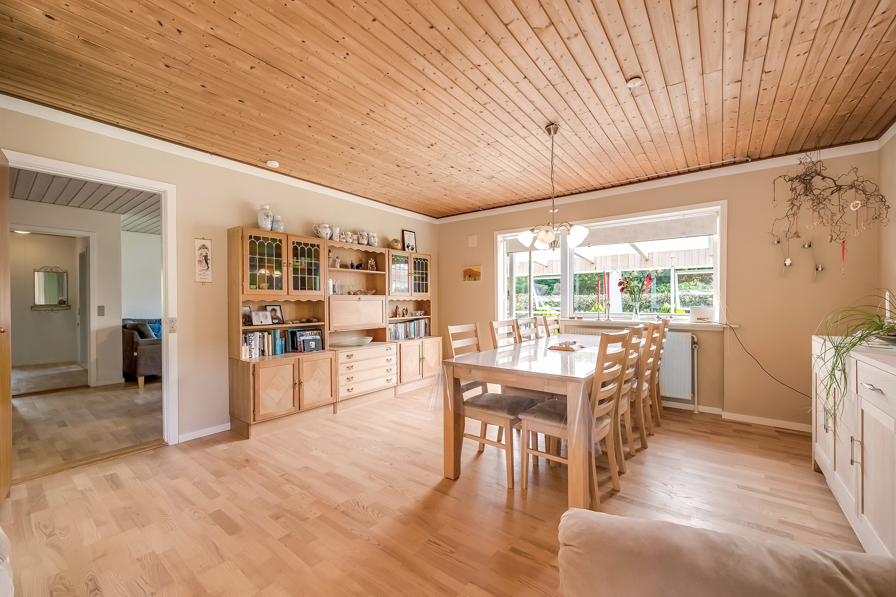 Fremhævet stue billede i fuldskærmstilstand. Billede af Lille Fiskbækvej 12, Fiskbæk, 6920 Videbæk