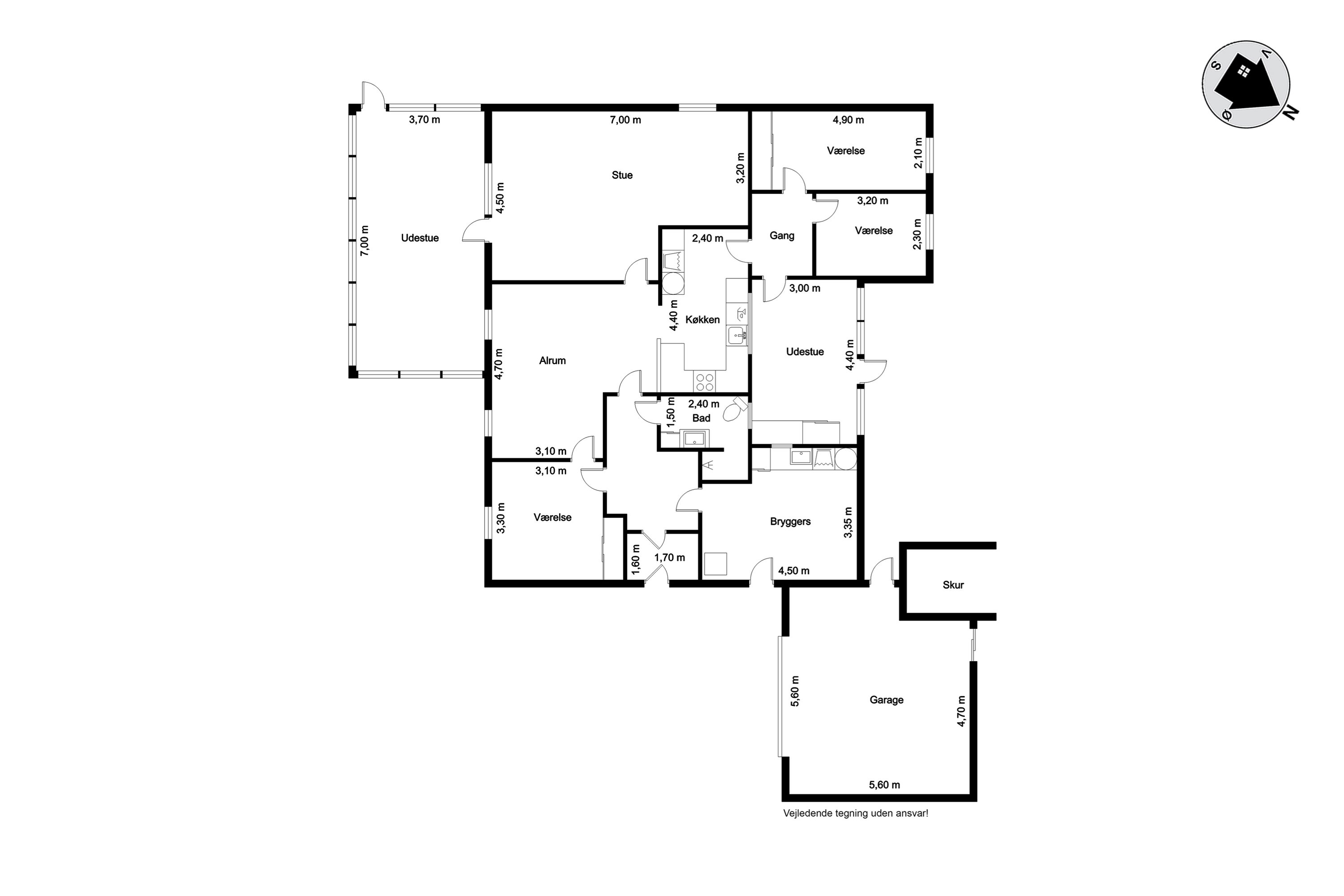 Plantegninger billede af Lille Fiskbækvej 12, Fiskbæk, 6920 Videbæk