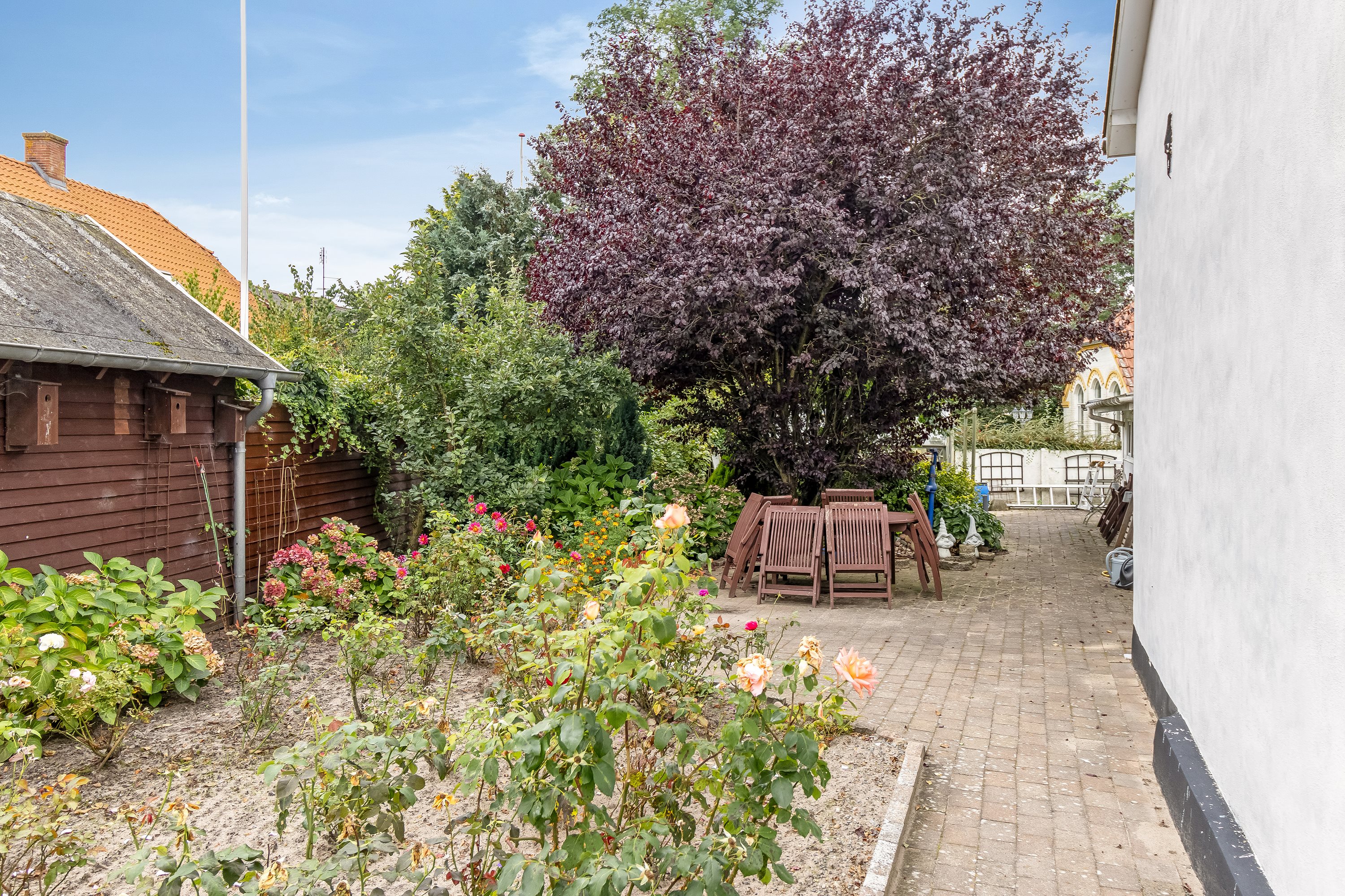 Miniaturebillede 1: terrasse. Billede af Rådhusstræde 1, 6240 Løgumkloster