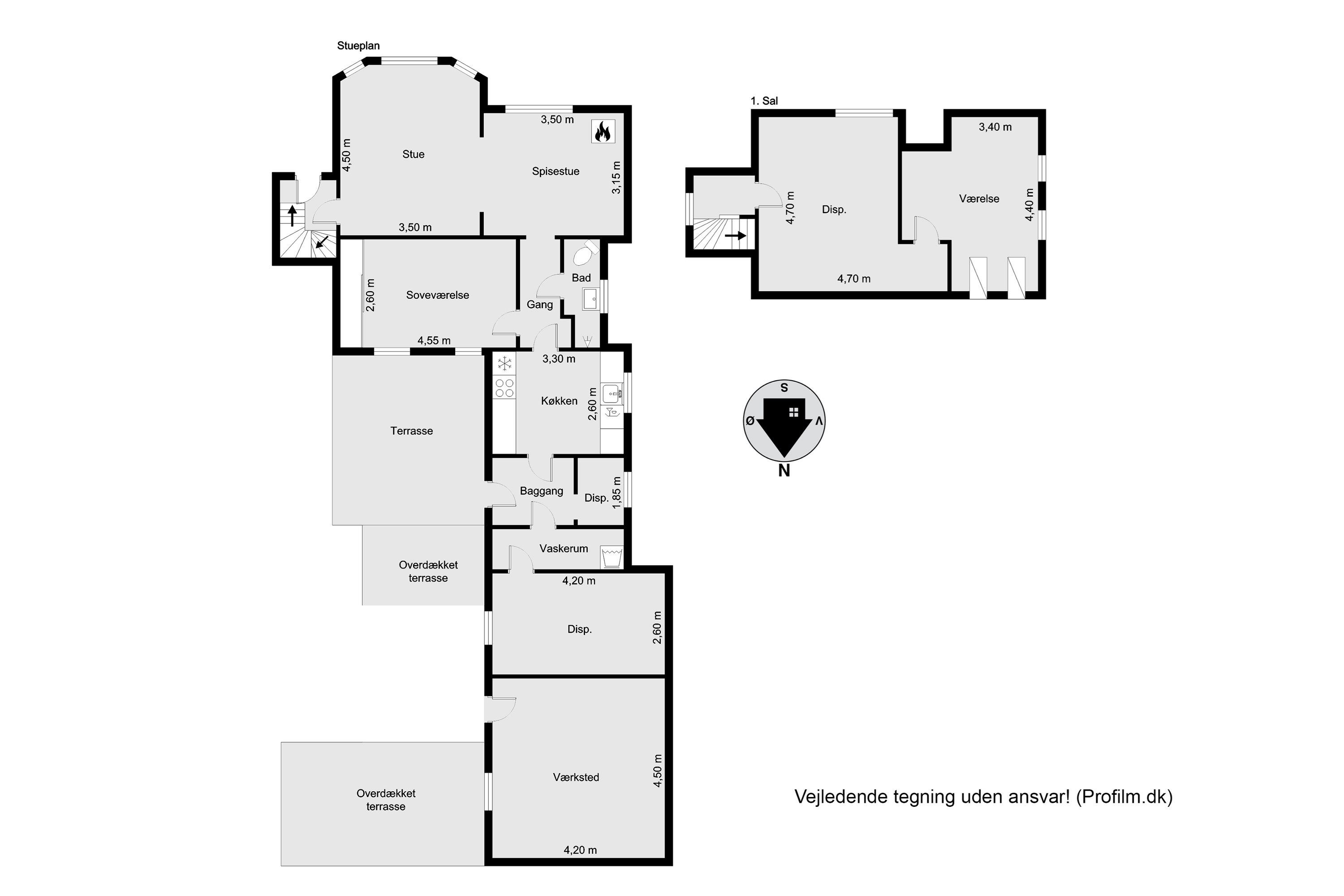 Plantegninger billede af Manøvej 9, 7680 Thyborøn
