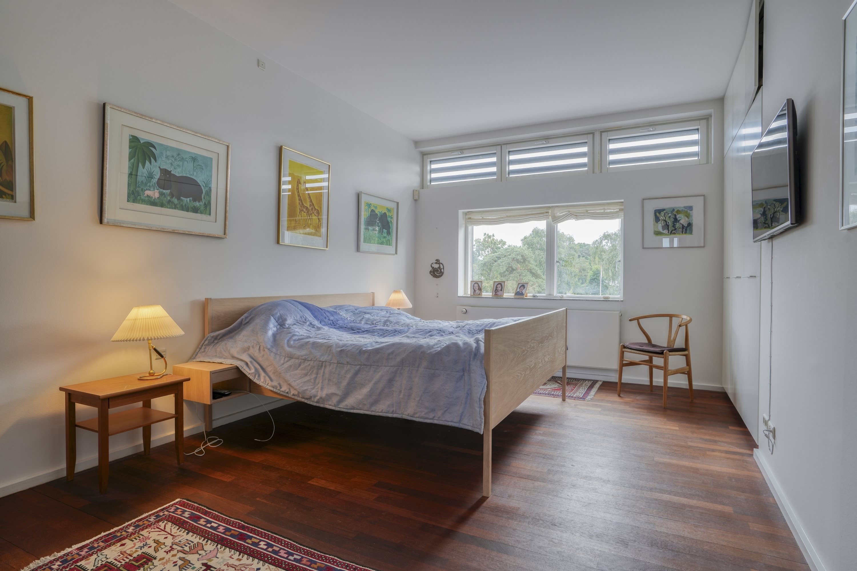 Fremhævet soveværelse billede i fuldskærmstilstand. Billede af Kystvej 20, 2. 2., 3100 Hornbæk