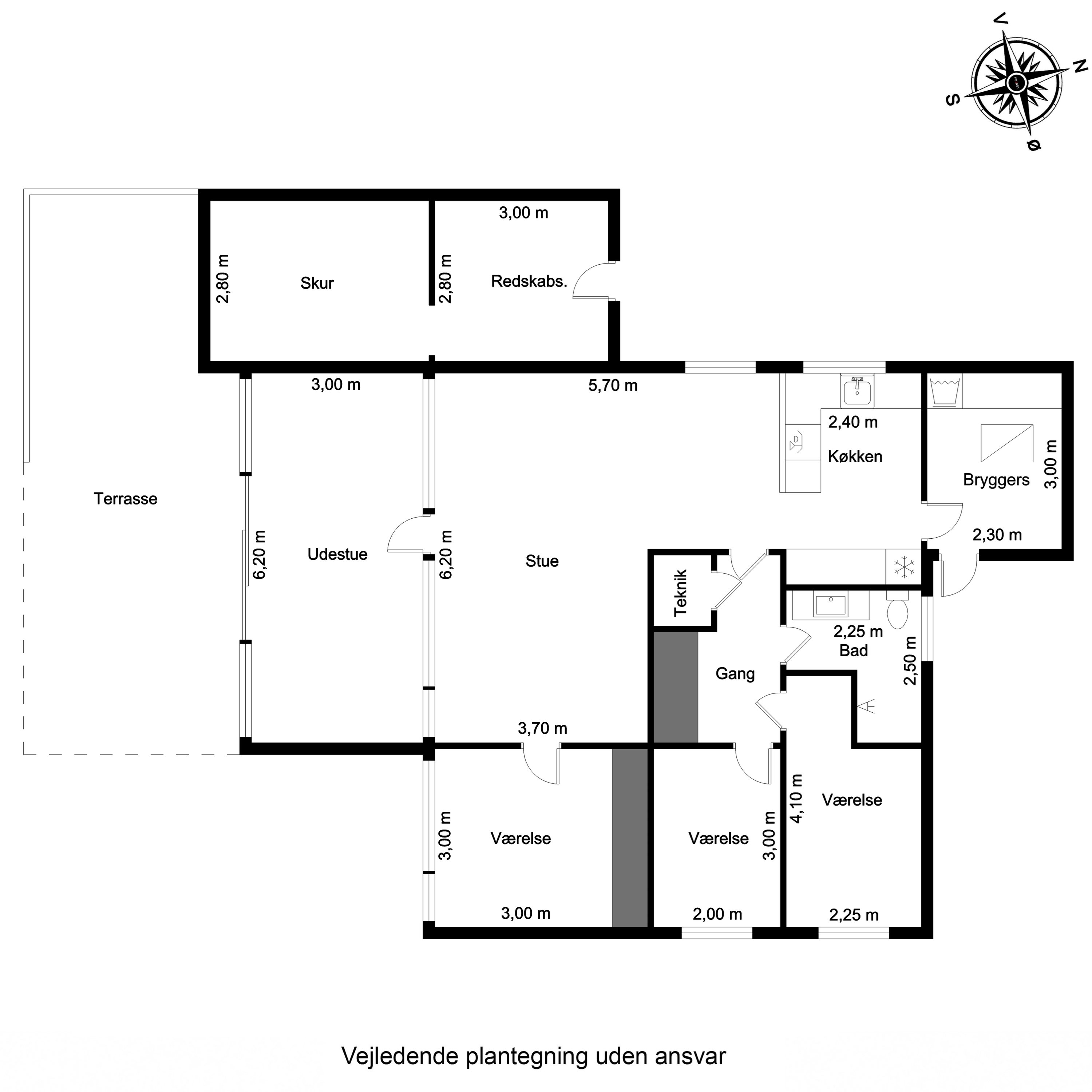 Plantegninger billede af Elmelunden 101, 7190 Billund