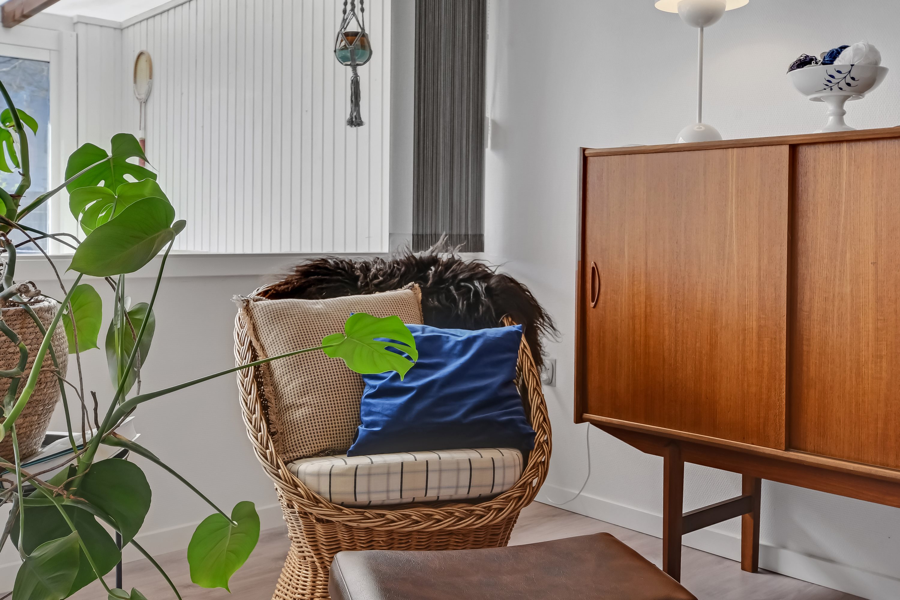 Fremhævet stue billede i fuldskærmstilstand. Billede af Elmelunden 101, 7190 Billund