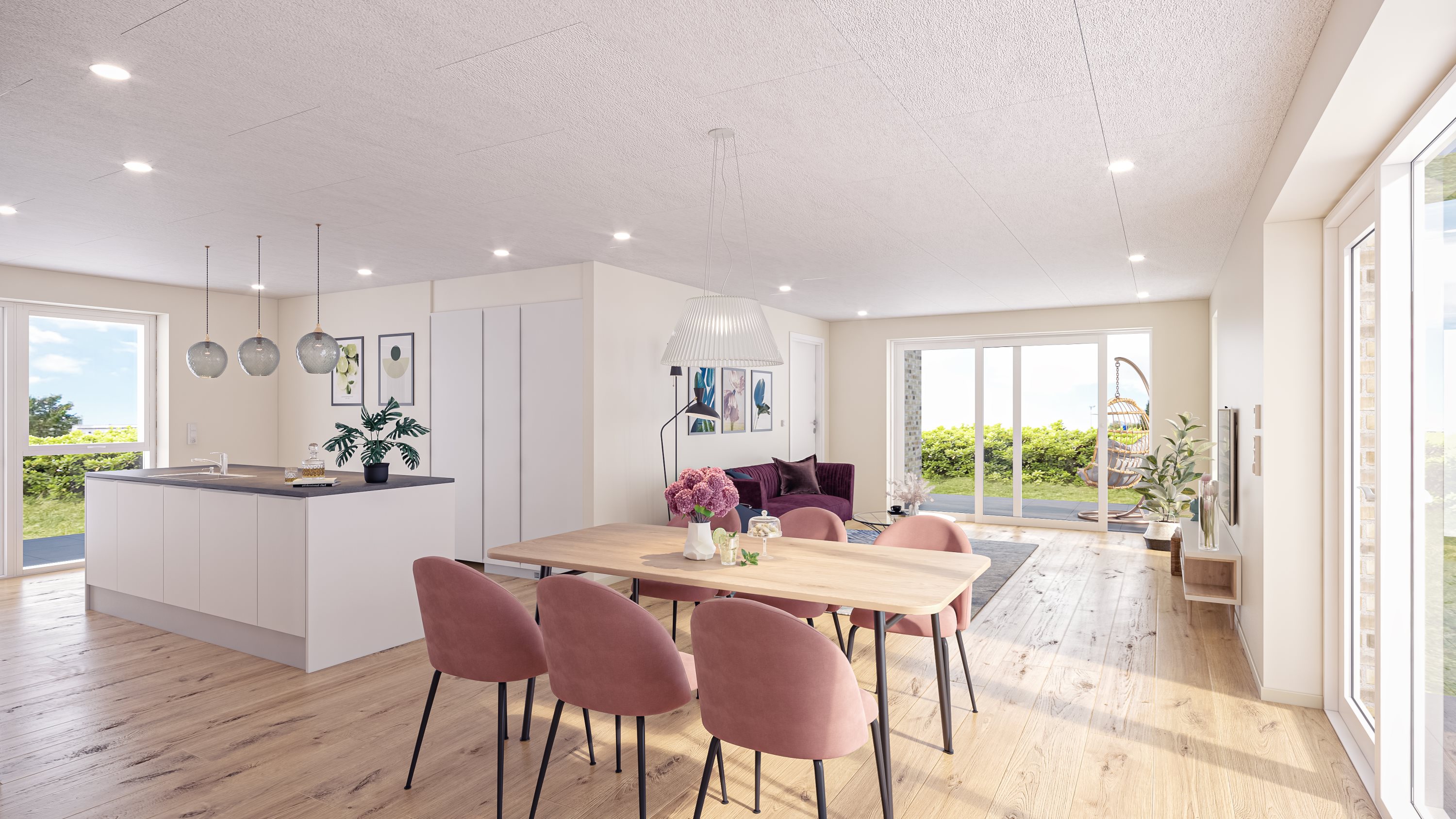 Miniaturebillede 2: køkken alrum. Billede af Brendmosen 16, Funder, 8600 Silkeborg