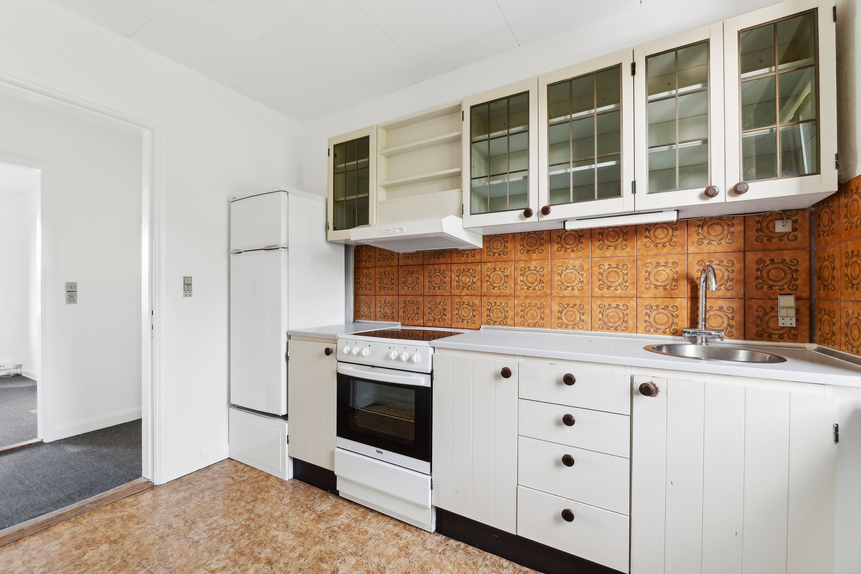 Fremhævet køkken billede i fuldskærmstilstand. Billede af Fåborgvej 24, 5700 Svendborg