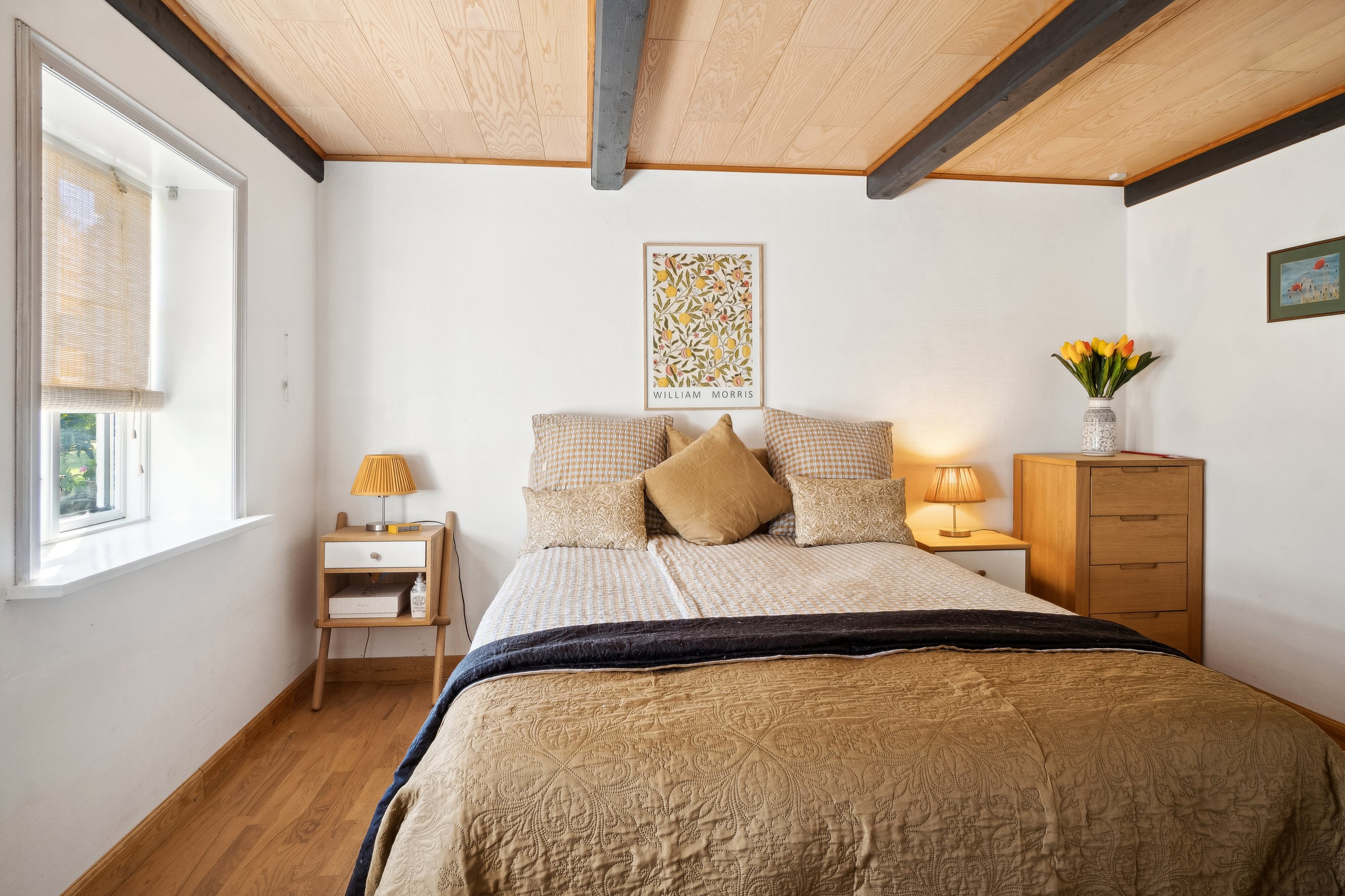 Fremhævet soveværelse billede i fuldskærmstilstand. Billede af Tingvejen 57, 4400 Kalundborg