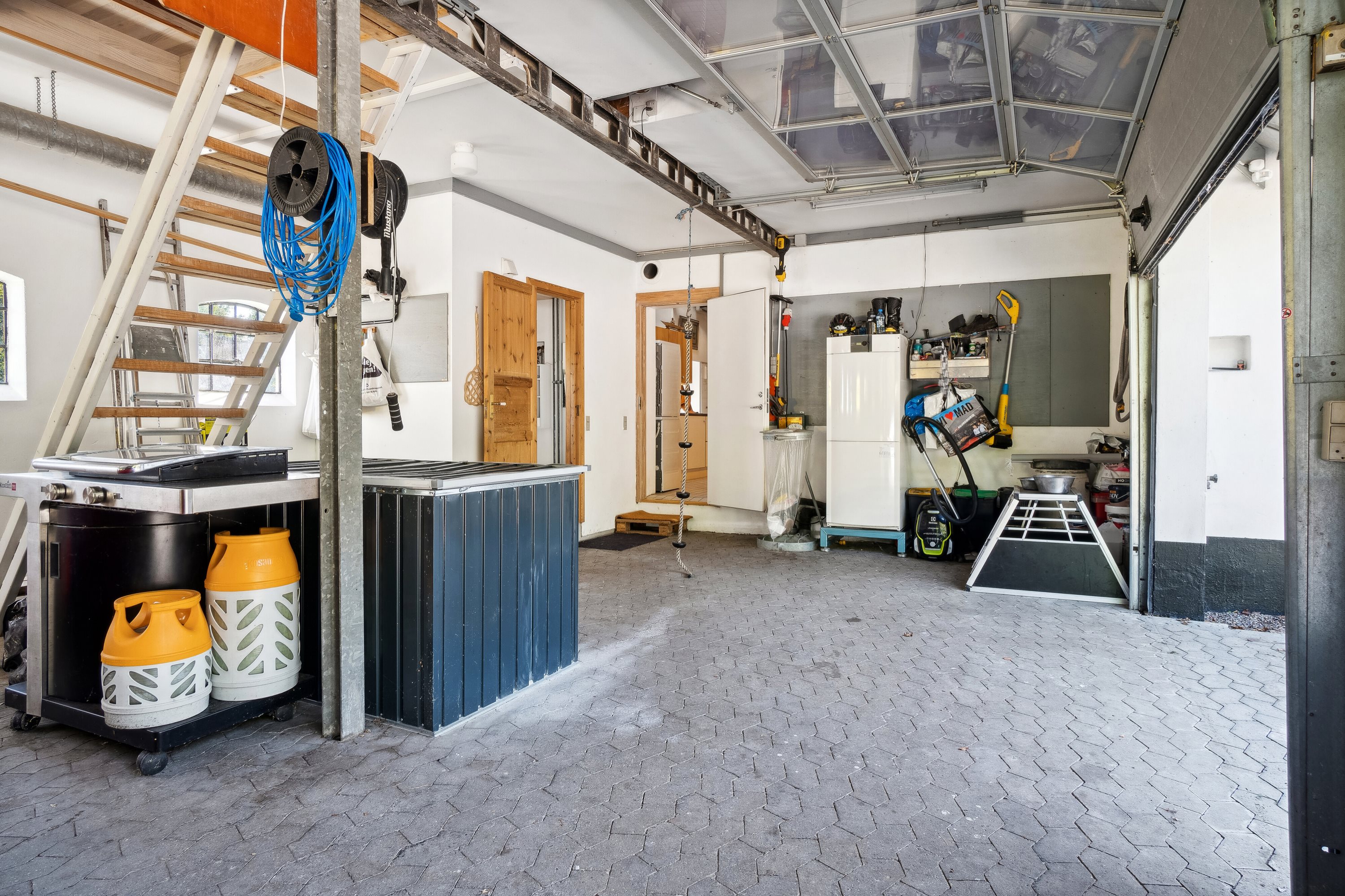 Fremhævet garage billede i fuldskærmstilstand. Billede af Tingvejen 57, 4400 Kalundborg