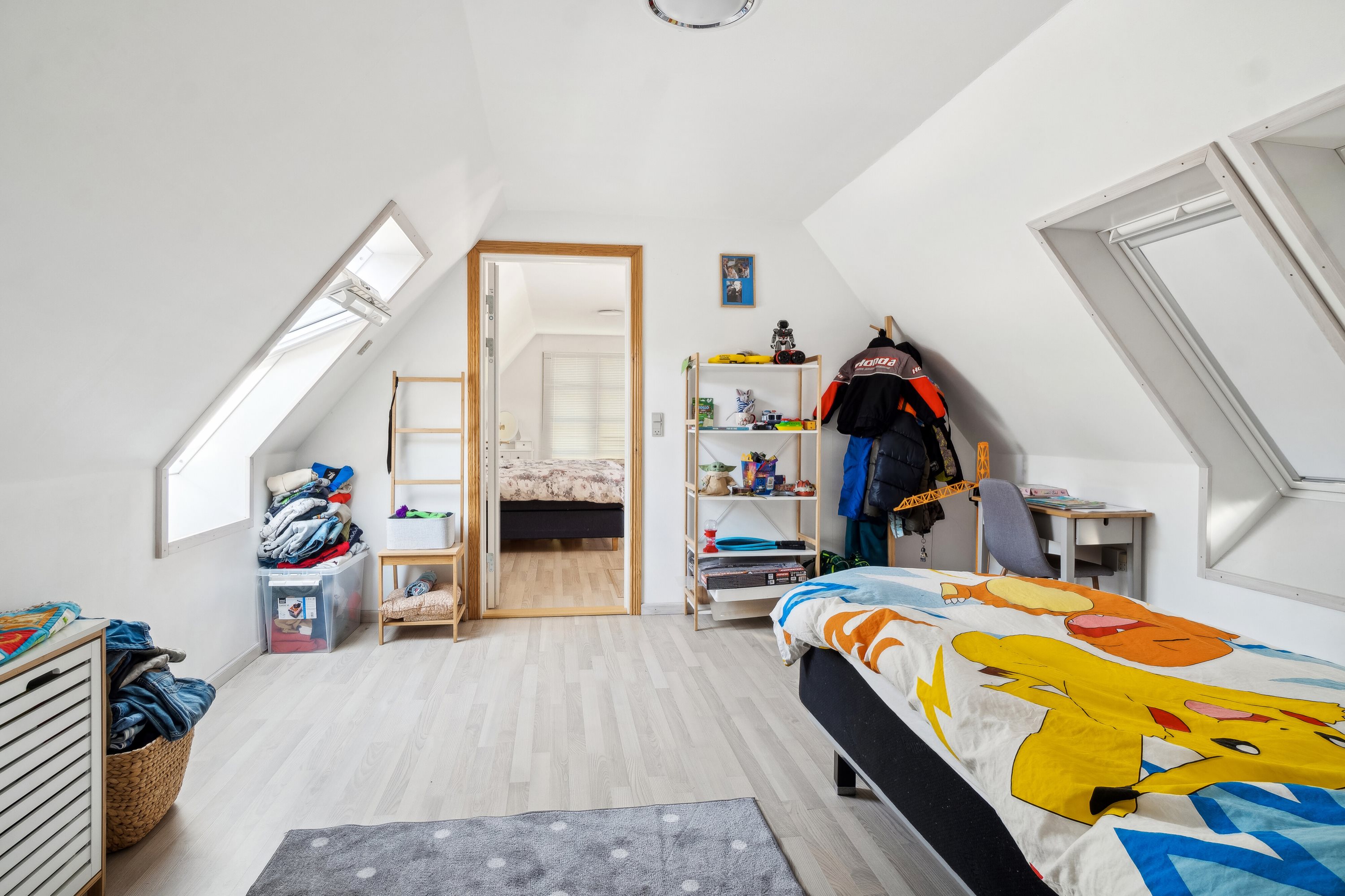 Fremhævet soveværelse billede i fuldskærmstilstand. Billede af Tingvejen 57, 4400 Kalundborg