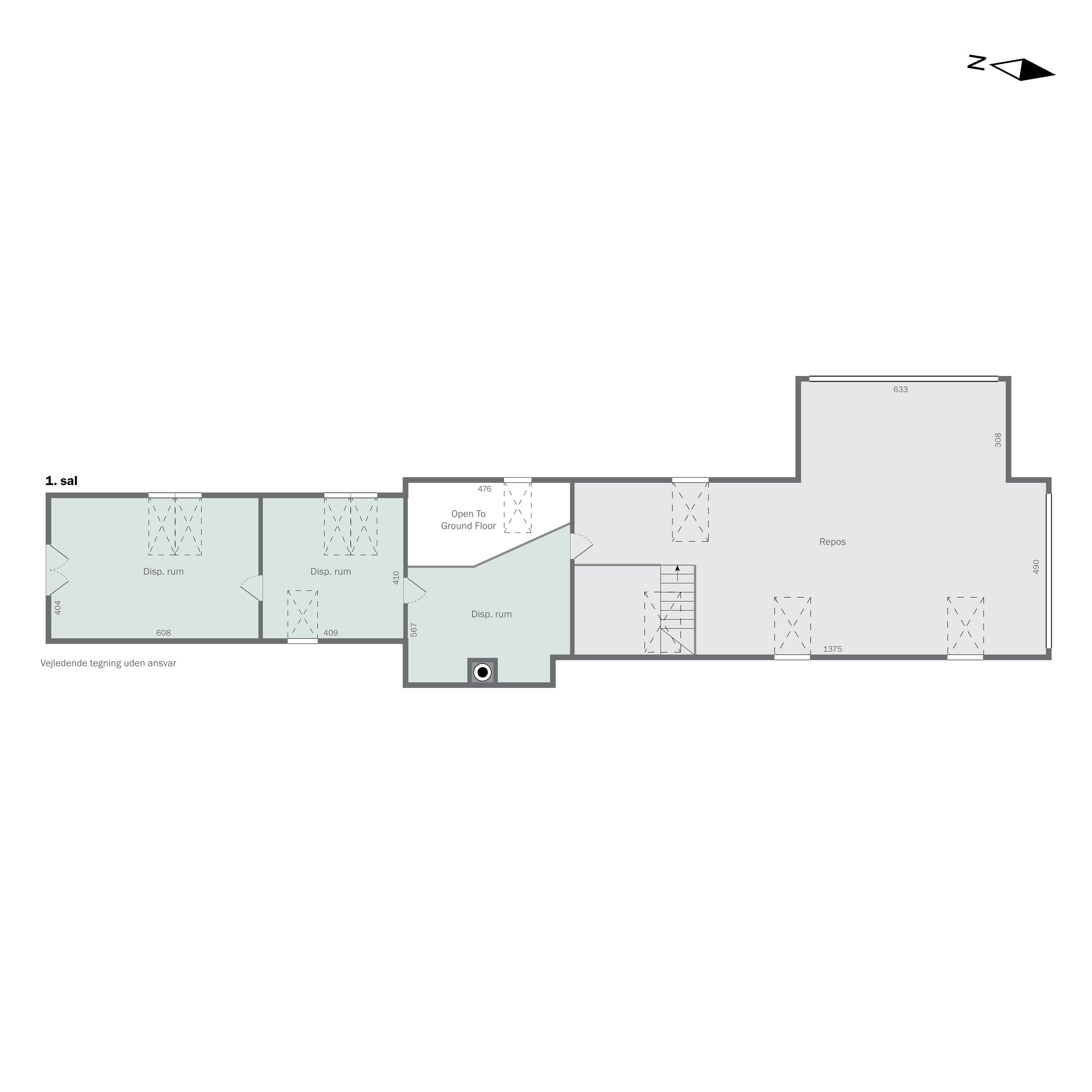Plantegninger billede af Tingvejen 57, 4400 Kalundborg