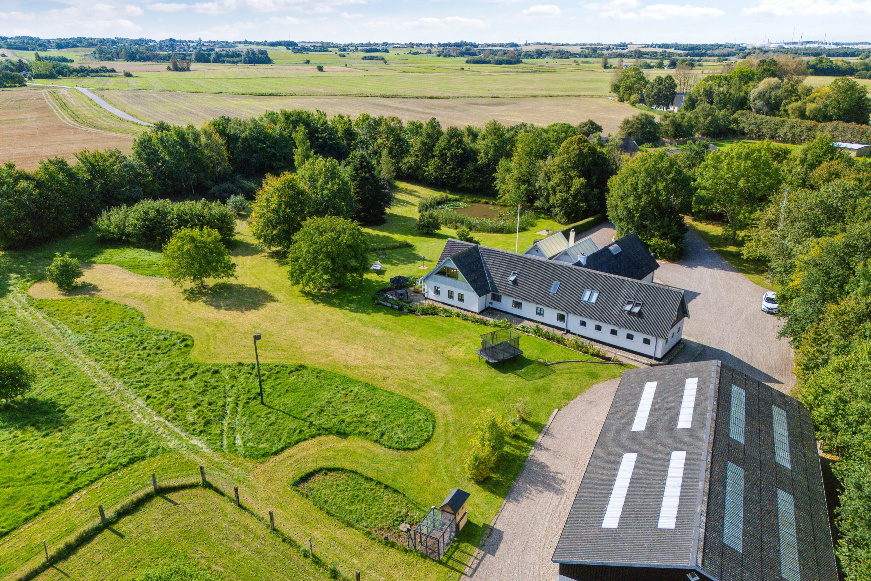 Fremhævet luftfoto billede i fuldskærmstilstand. Billede af Tingvejen 57, 4400 Kalundborg