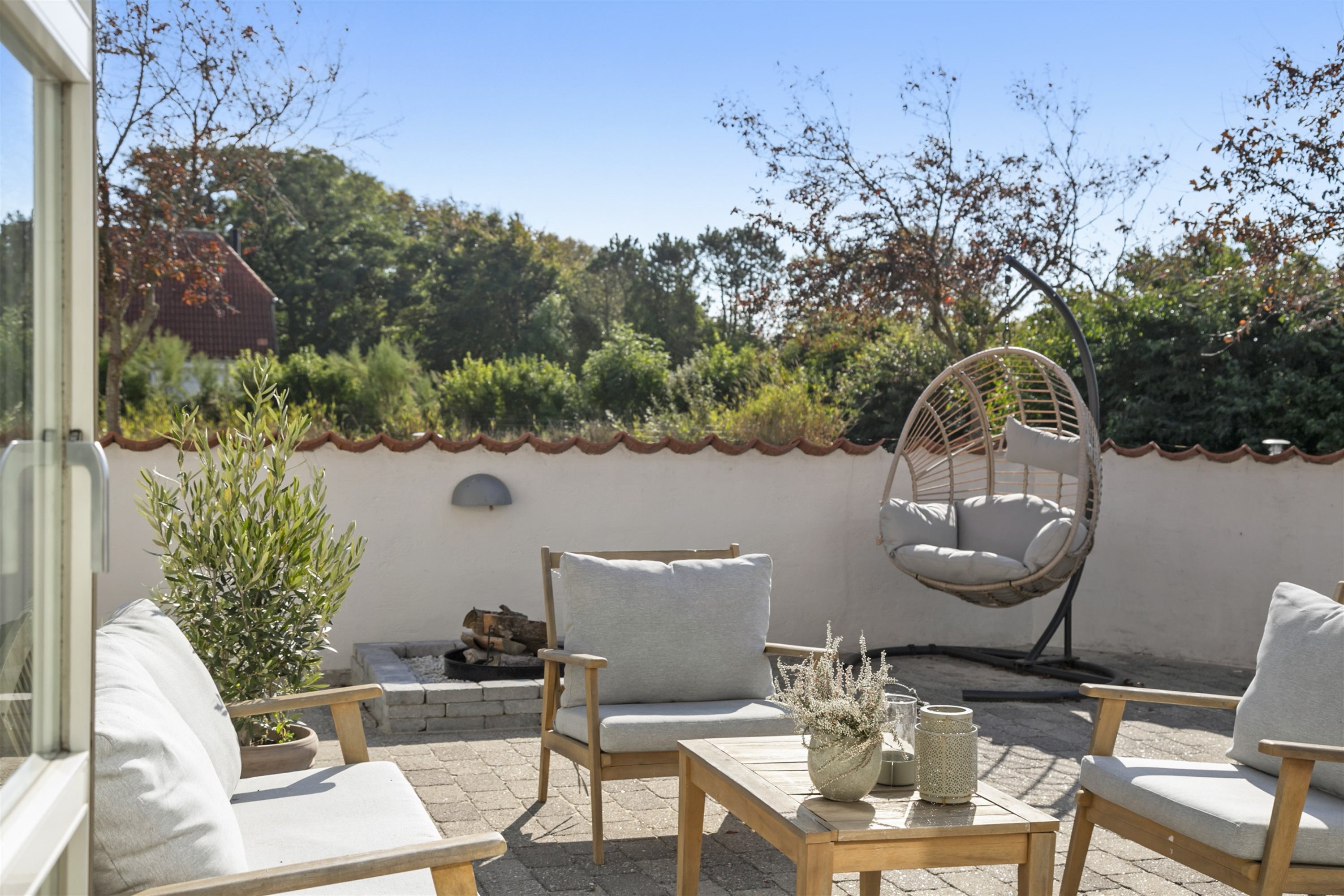 Fremhævet terrasse billede i fuldskærmstilstand. Billede af Milbakvej 64, 9381 Sulsted