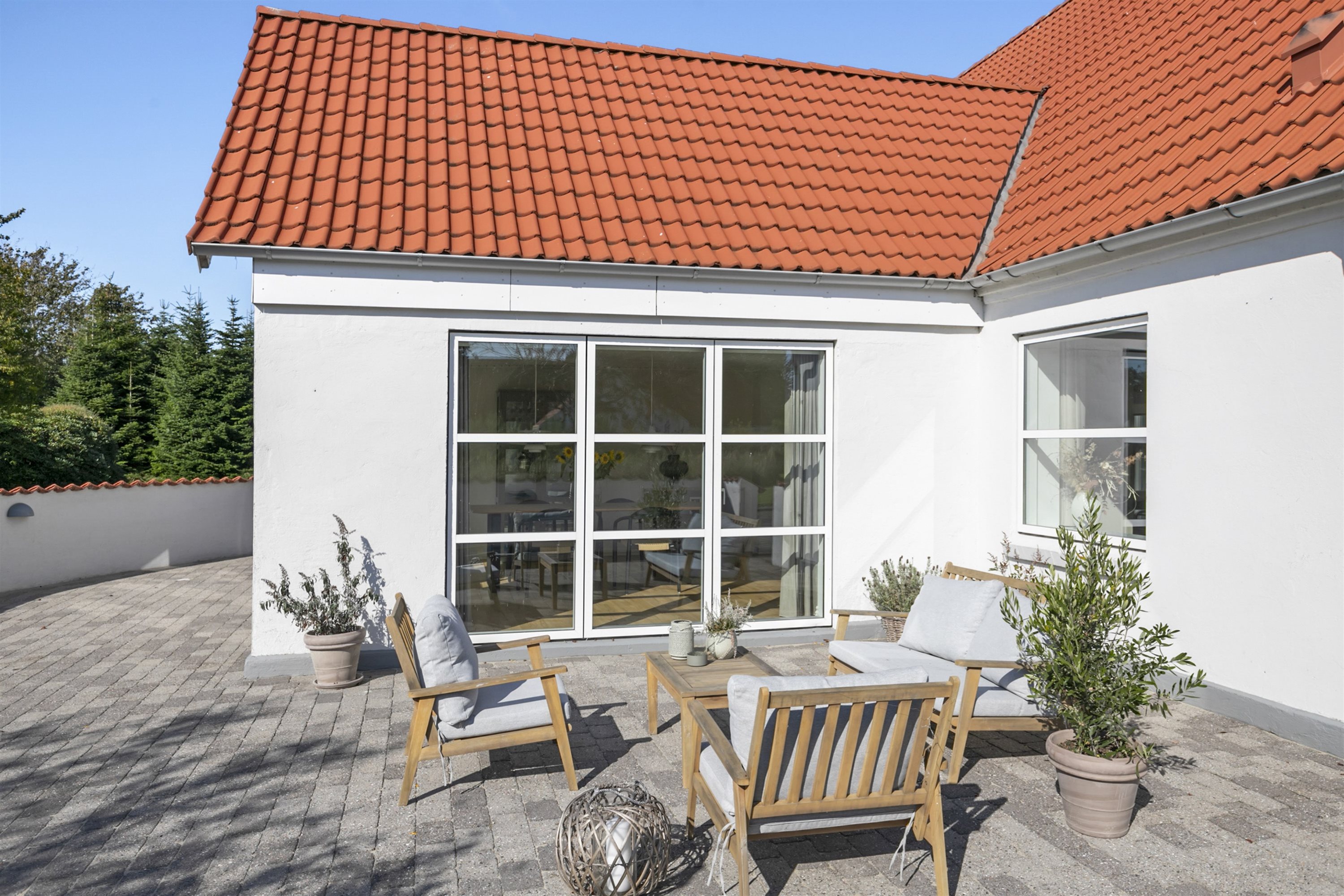 Fremhævet terrasse billede i fuldskærmstilstand. Billede af Milbakvej 64, 9381 Sulsted