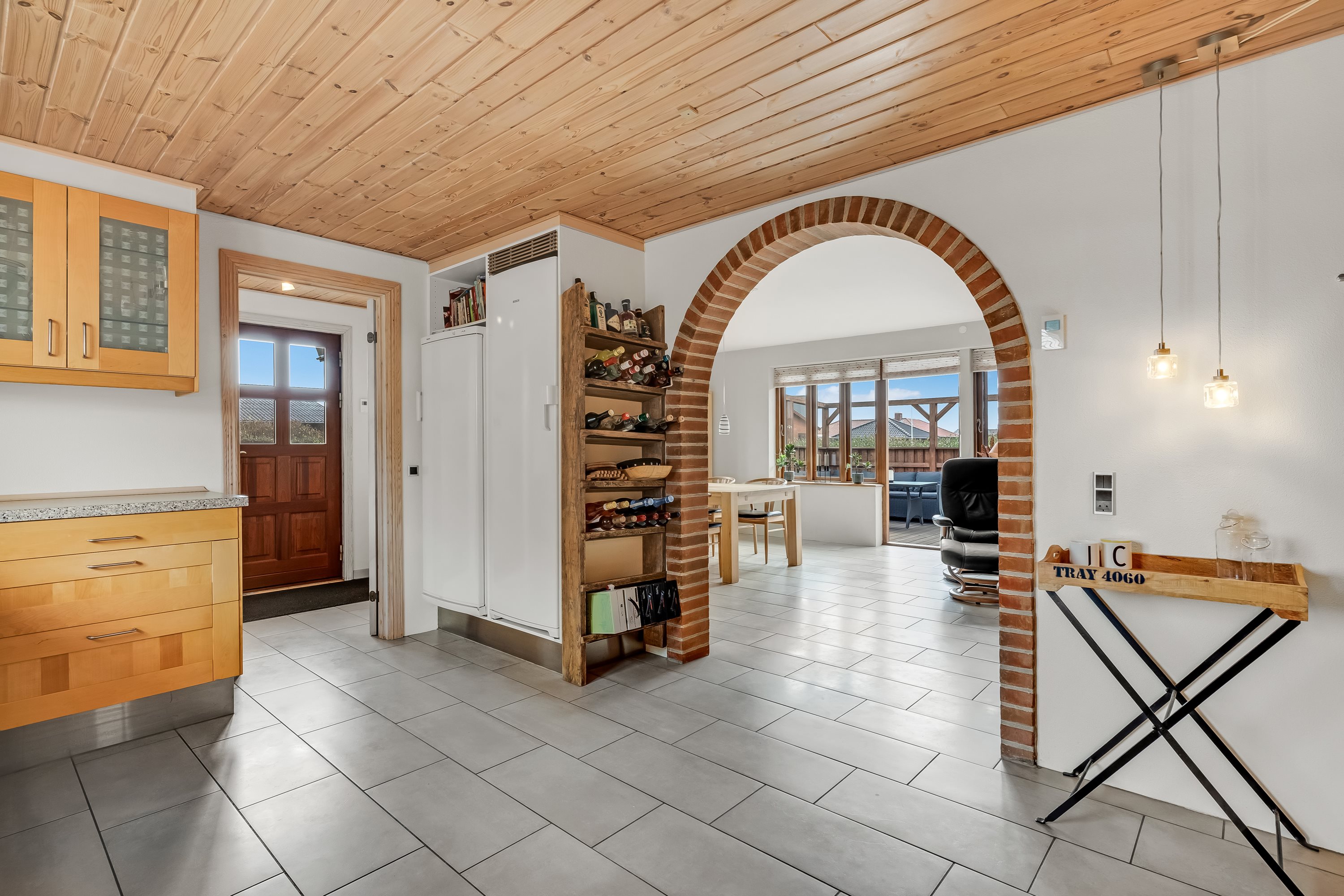 Fremhævet køkken billede i fuldskærmstilstand. Billede af Drosselvej 2, 7680 Thyborøn