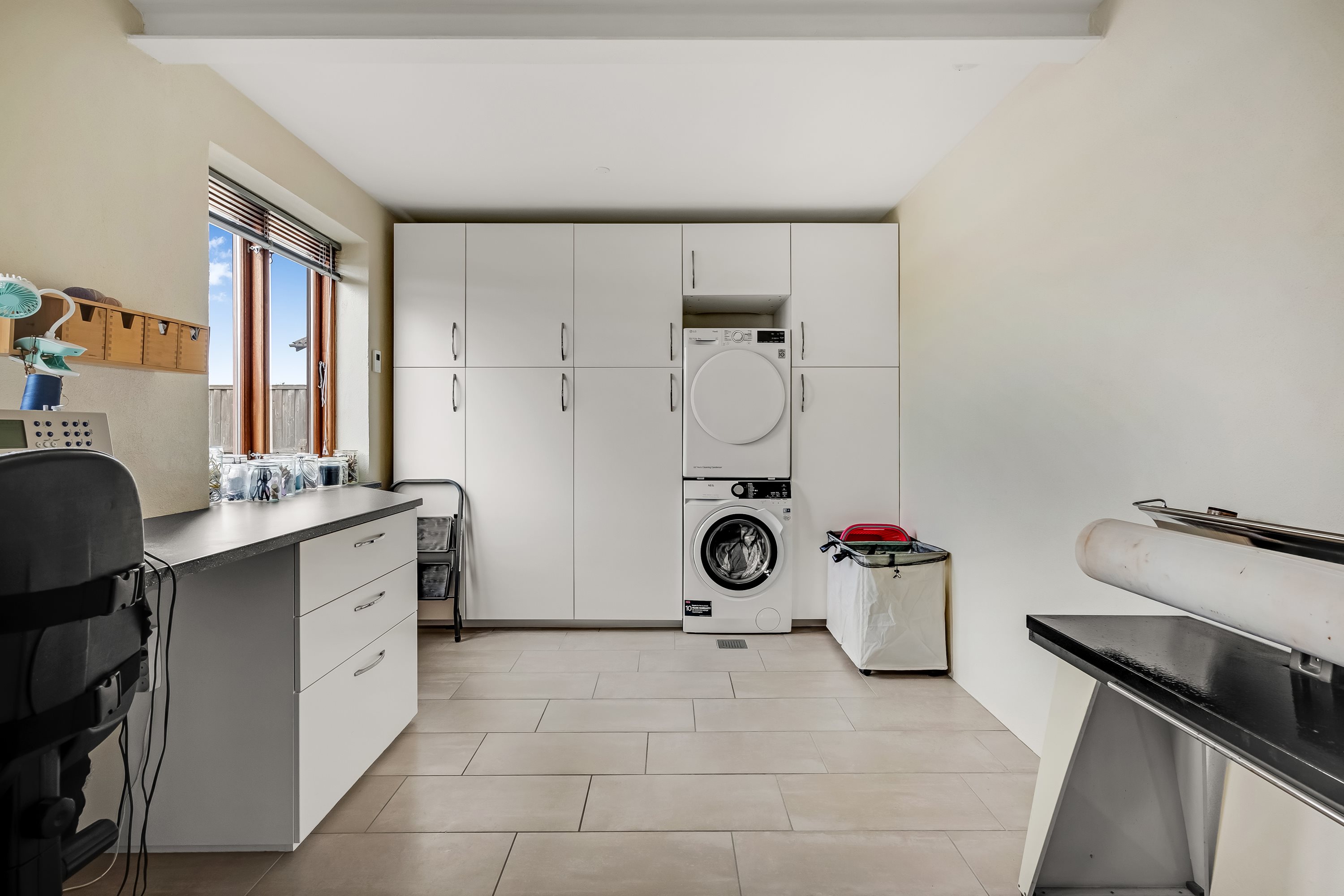 Fremhævet vaskerum billede i fuldskærmstilstand. Billede af Drosselvej 2, 7680 Thyborøn