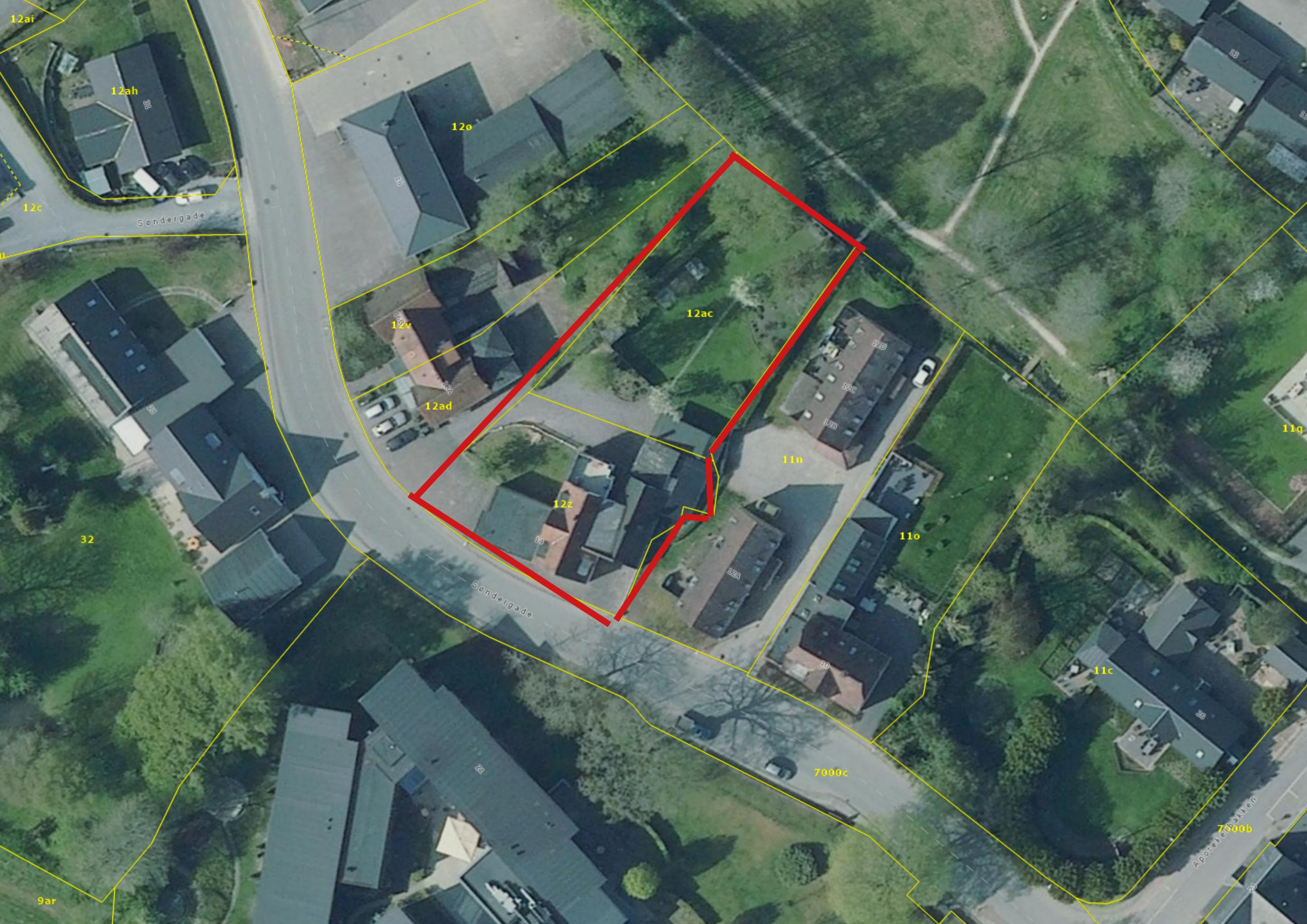 Fremhævet  billede i fuldskærmstilstand. Billede af Søndergade 14, 8783 Hornsyld