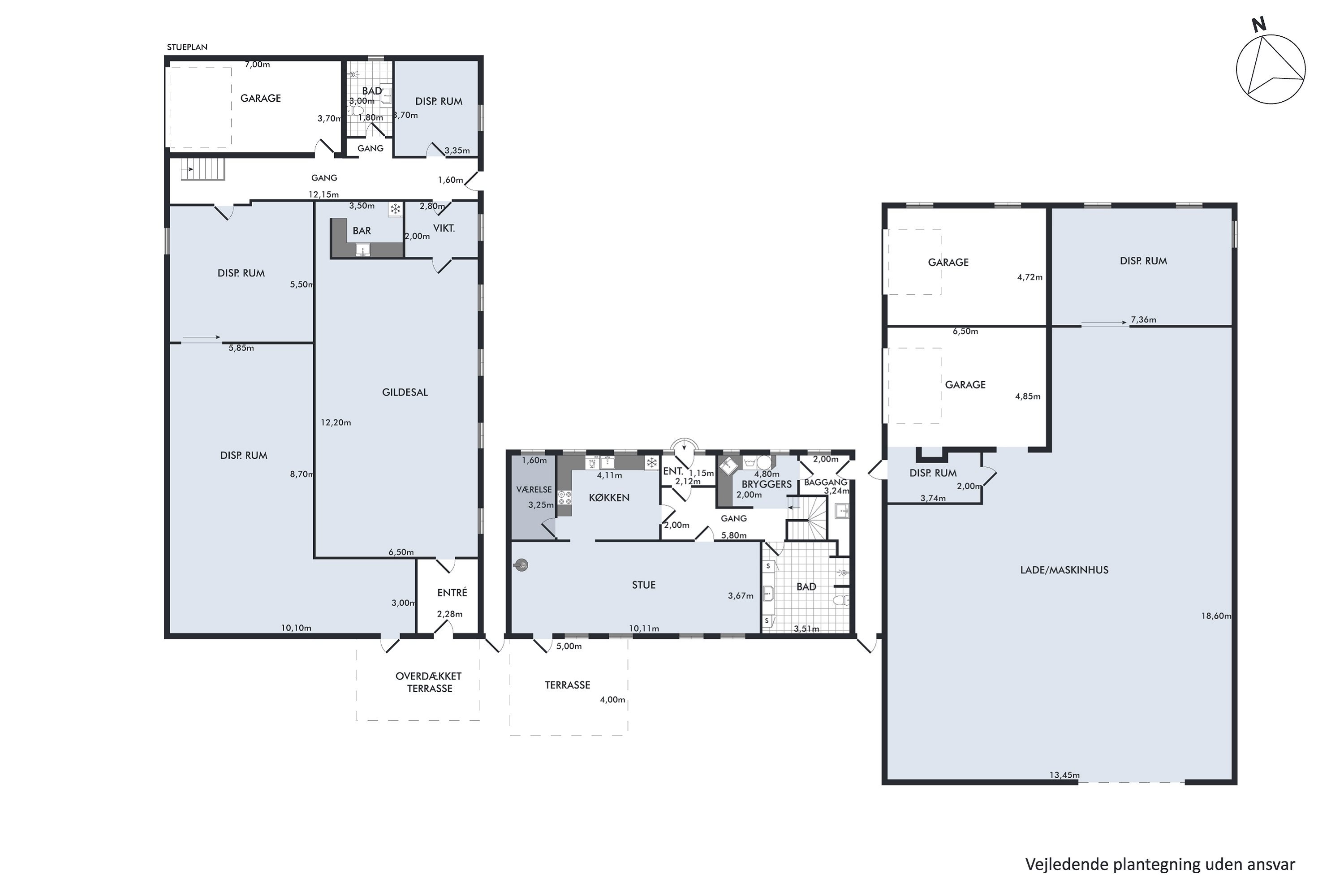 Plantegninger billede af Hillerupvej 67, Hillerup, 6760 Ribe