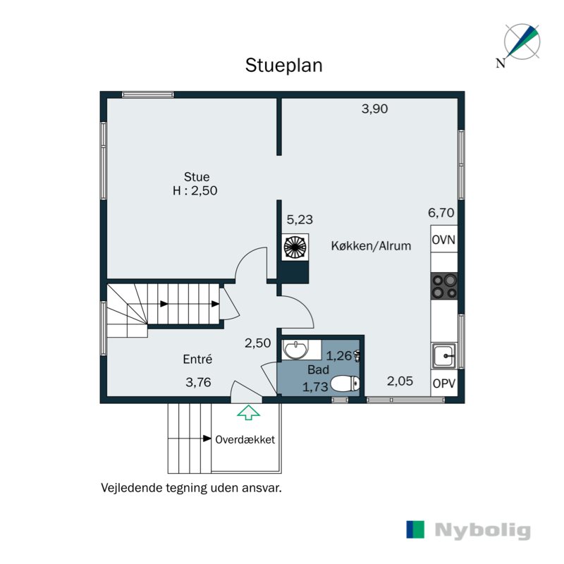 Plantegninger billede af Drosselvej 19, 6100 Haderslev