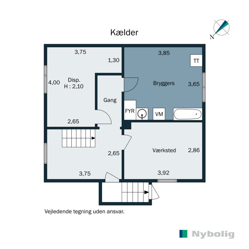 Plantegninger billede af Drosselvej 19, 6100 Haderslev