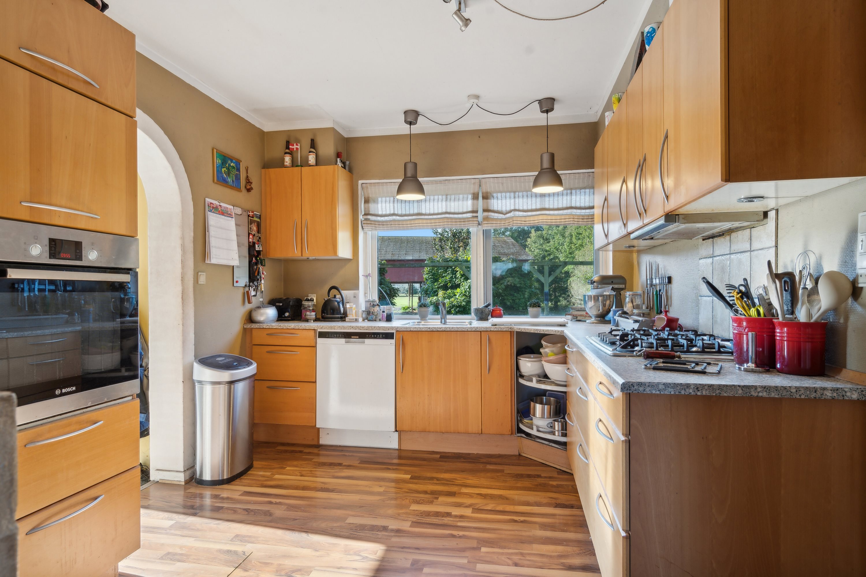 Fremhævet køkken billede i fuldskærmstilstand. Billede af Fælledgårdsvej 15, Egeby, 5450 Otterup