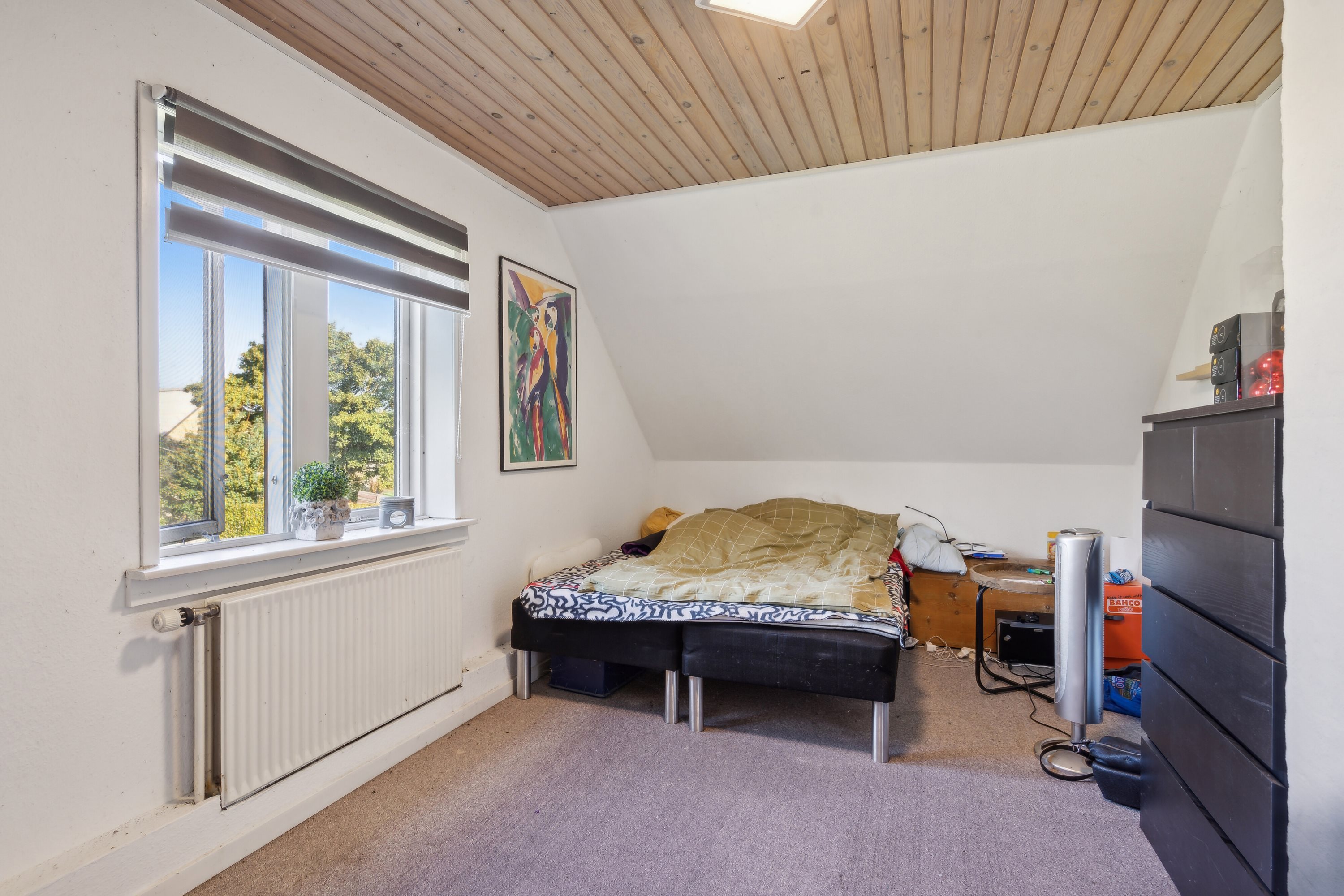 Fremhævet soveværelse billede i fuldskærmstilstand. Billede af Fælledgårdsvej 15, Egeby, 5450 Otterup