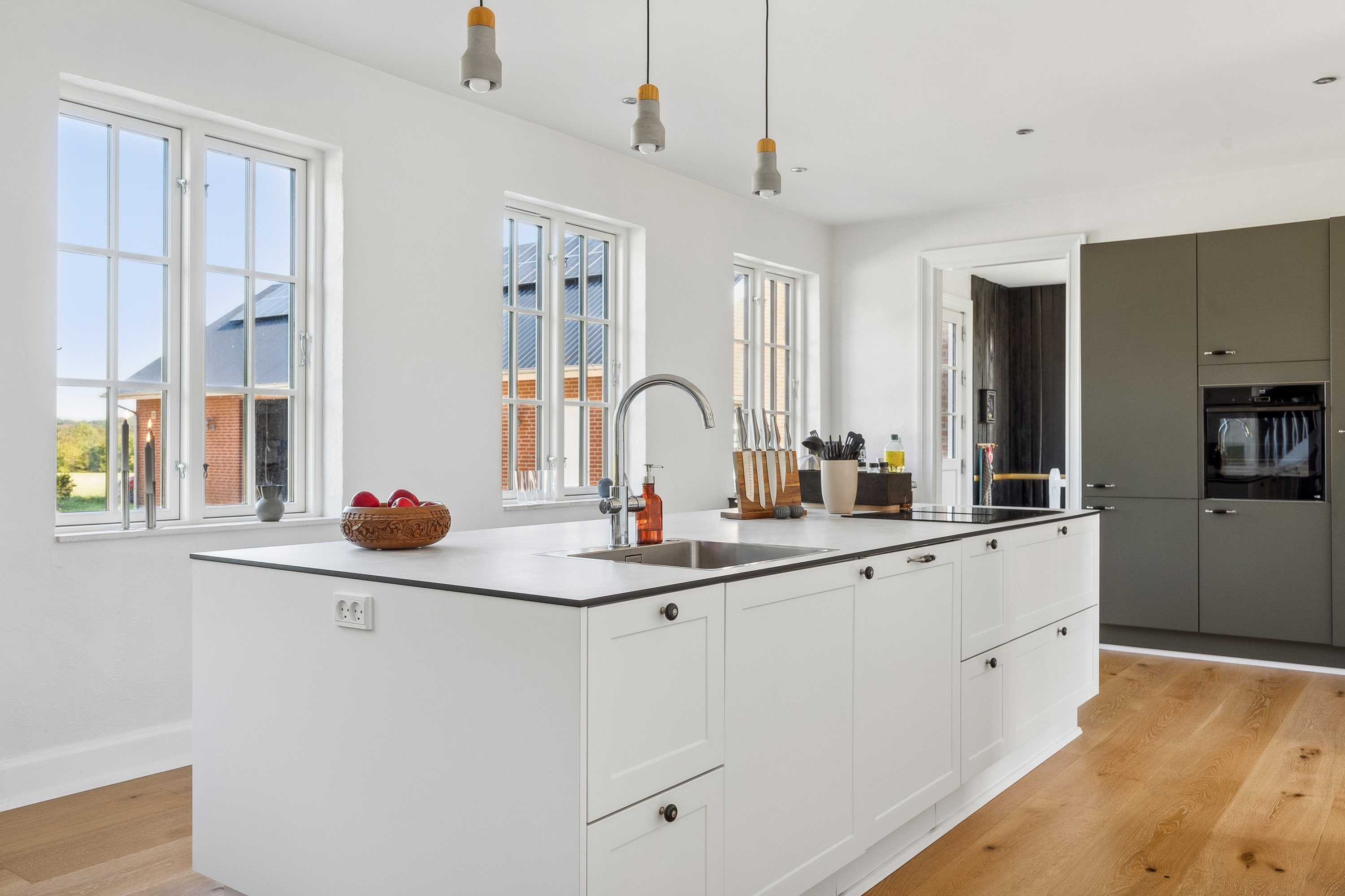 Fremhævet køkken billede i fuldskærmstilstand. Billede af Savværksvej 2B, Oue, 9500 Hobro