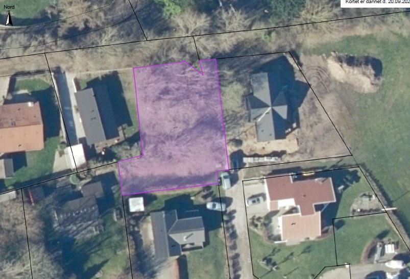 Fremhævet kort billede i fuldskærmstilstand. Billede af Nøddestien 9, Slude Strand, 5871 Frørup