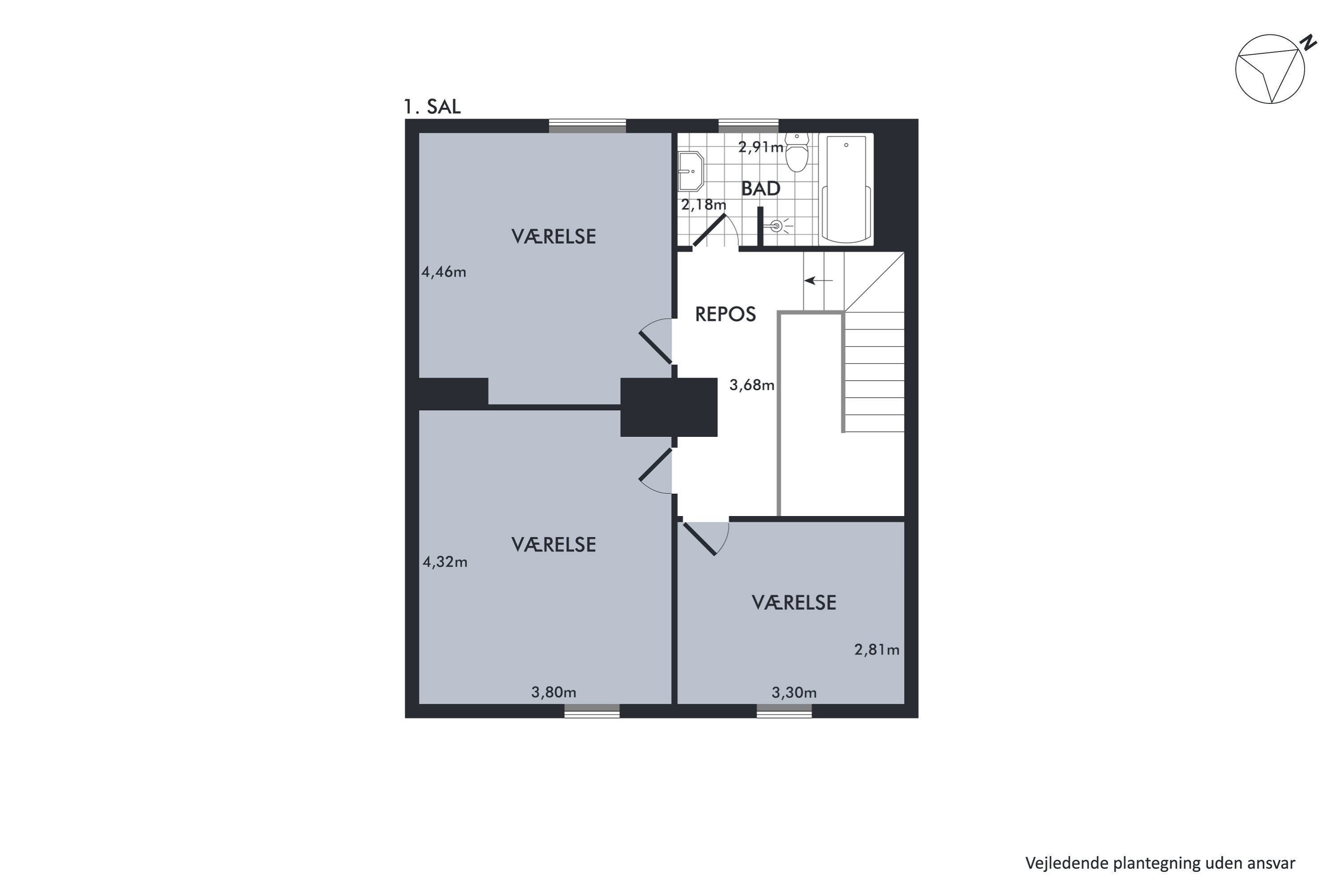 Plantegninger billede af Rolighedsvej 7, 9440 Aabybro