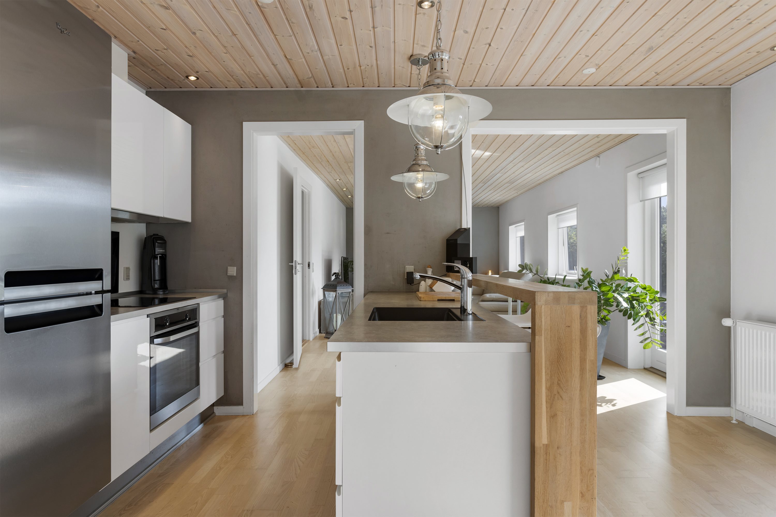 Fremhævet køkken billede i fuldskærmstilstand. Billede af Skyttevej 8, 9900 Frederikshavn